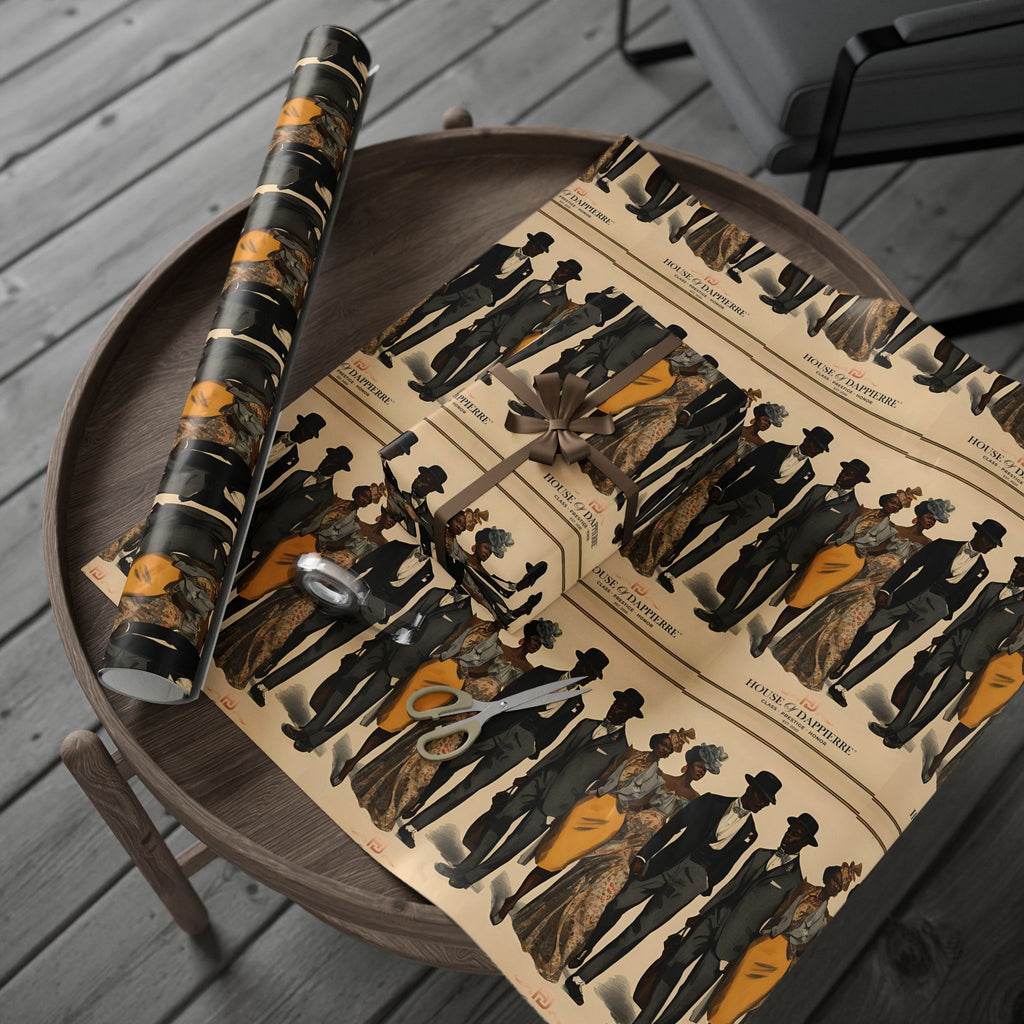 House of Dappierre EVERYDAY Abstract Marbled Gift Wrap