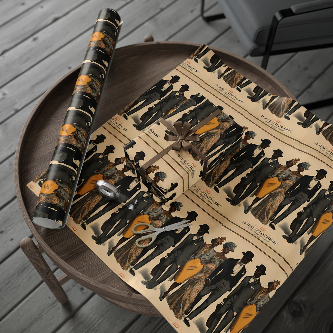 House of Dappierre EVERYDAY Abstract Marbled Gift Wrap