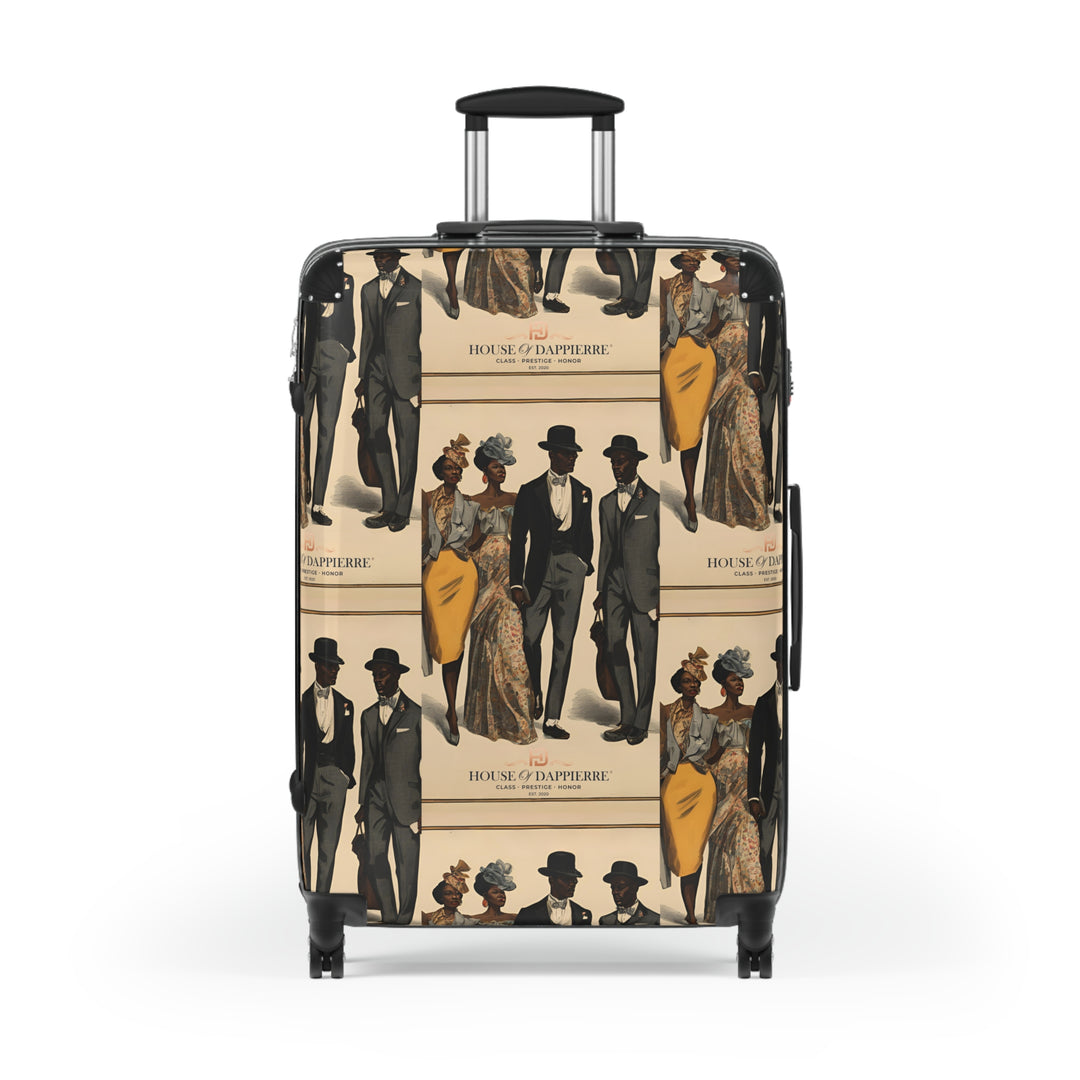 House of Dappierre EVERYDAY Collection Vintage-Inspired Travel Suitcase with Historical Design Volume II
