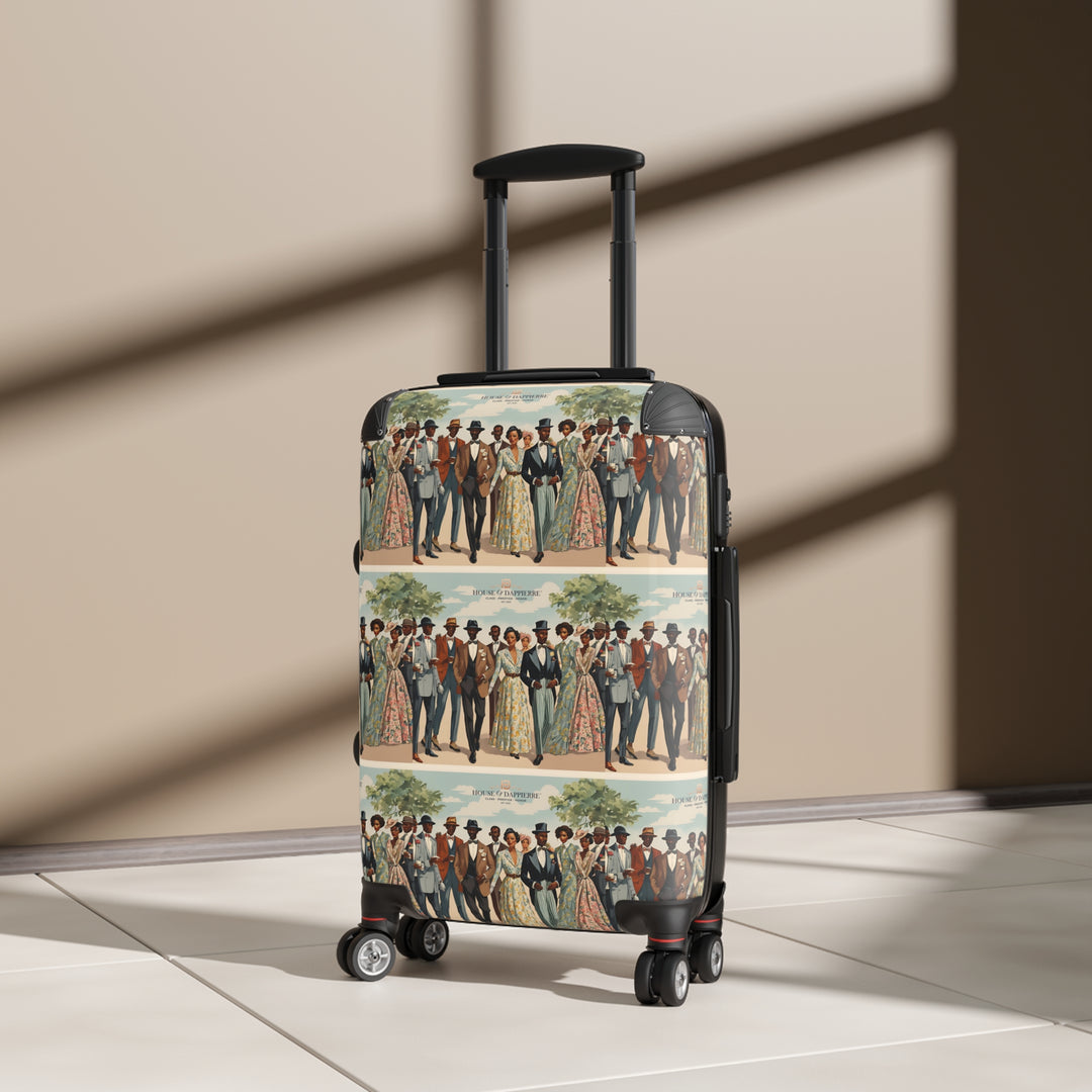 House of Dappierre EVERYDAY Collection Vintage-Inspired Travel Suitcase with Historical Design
