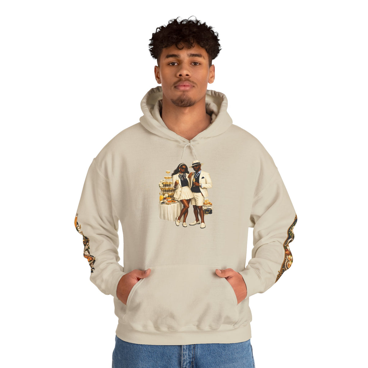 Dappierre Brunch Society Luxury Hoodie Pullover