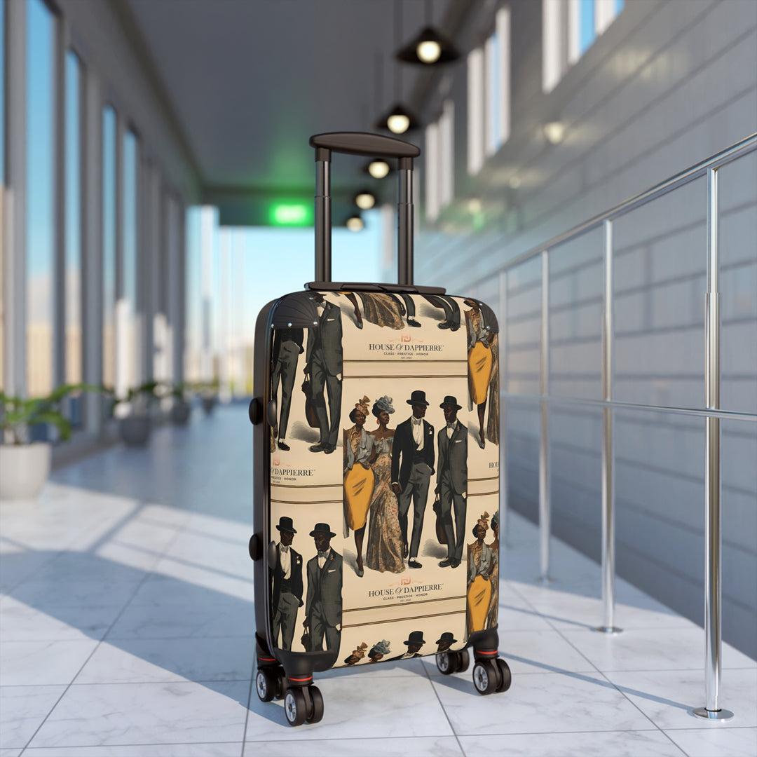 House of Dappierre EVERYDAY Collection Vintage-Inspired Travel Suitcase with Historical Design Volume II