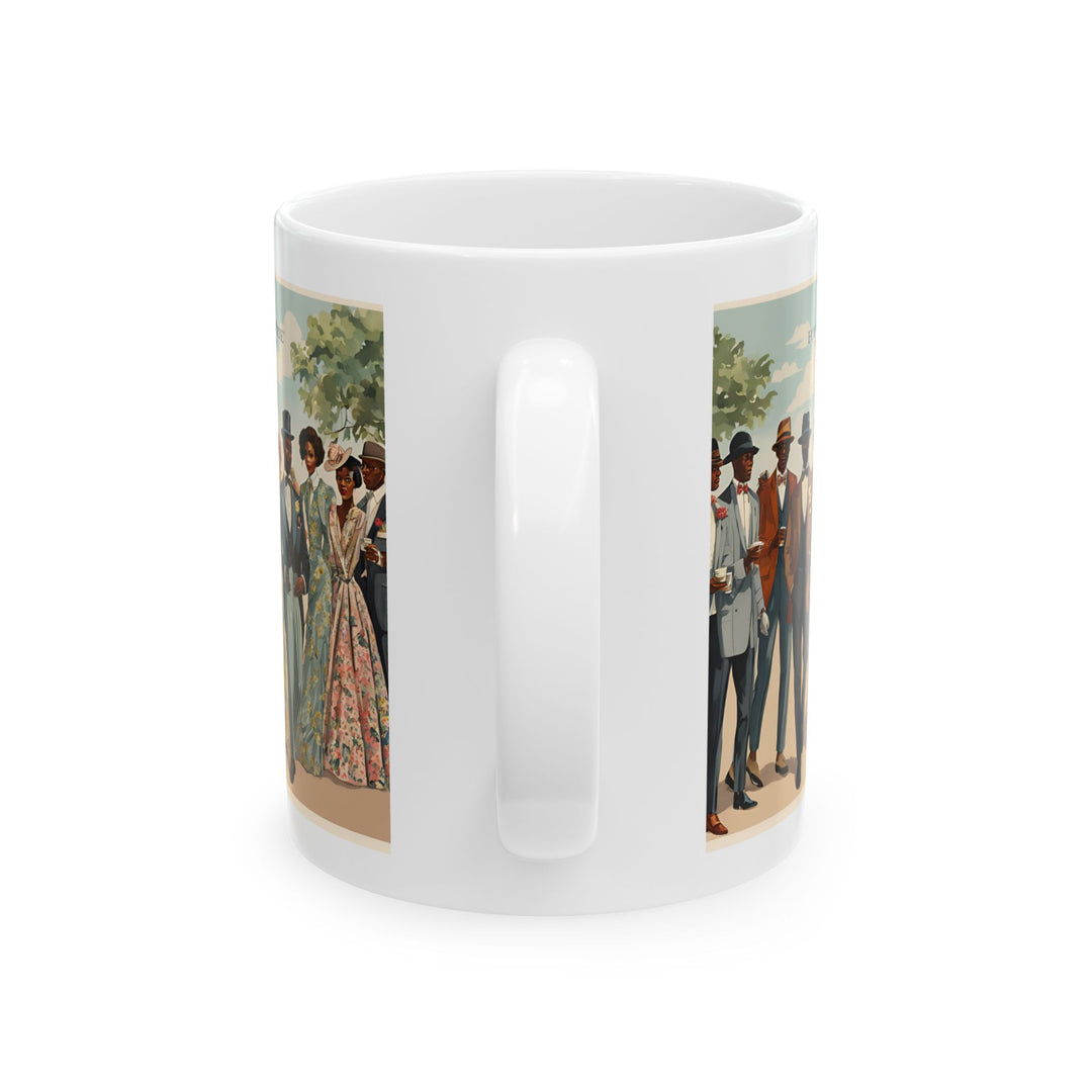 House of Dappierre EVERYDAY Collection Vintage-Inspired Ceramic Mug