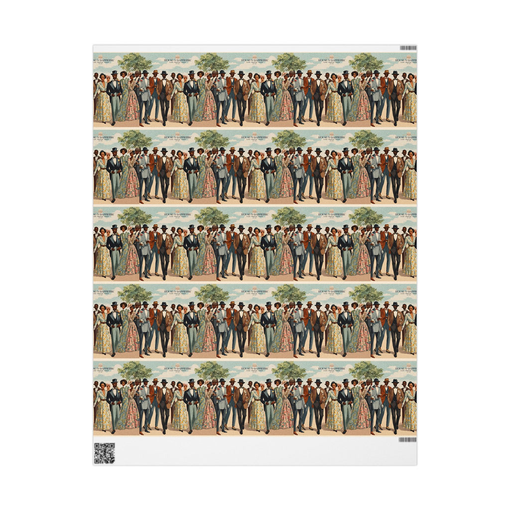 House of Dappierre EVERYDAY Retro Floral Dress Gift Wrap