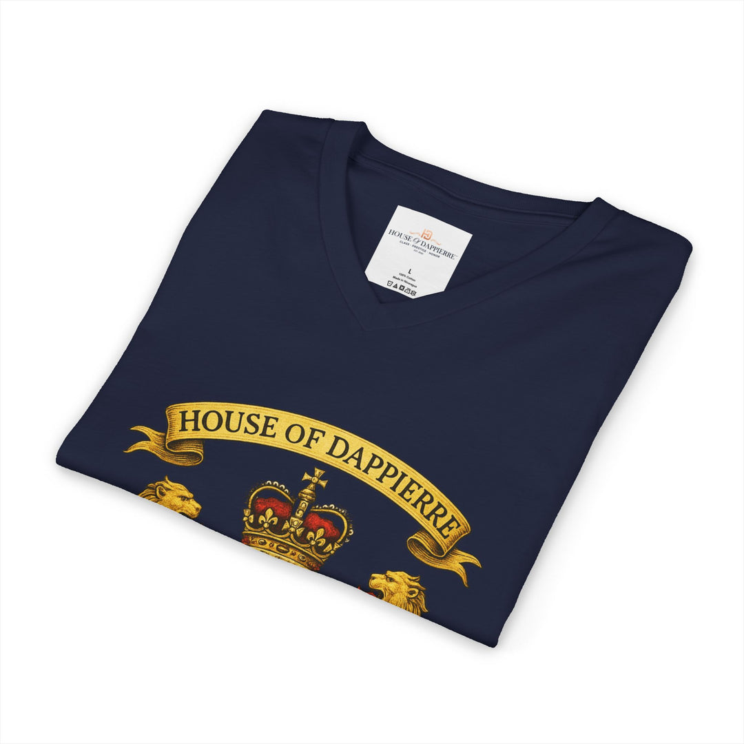 House of Dappierre University V‑Neck Tee