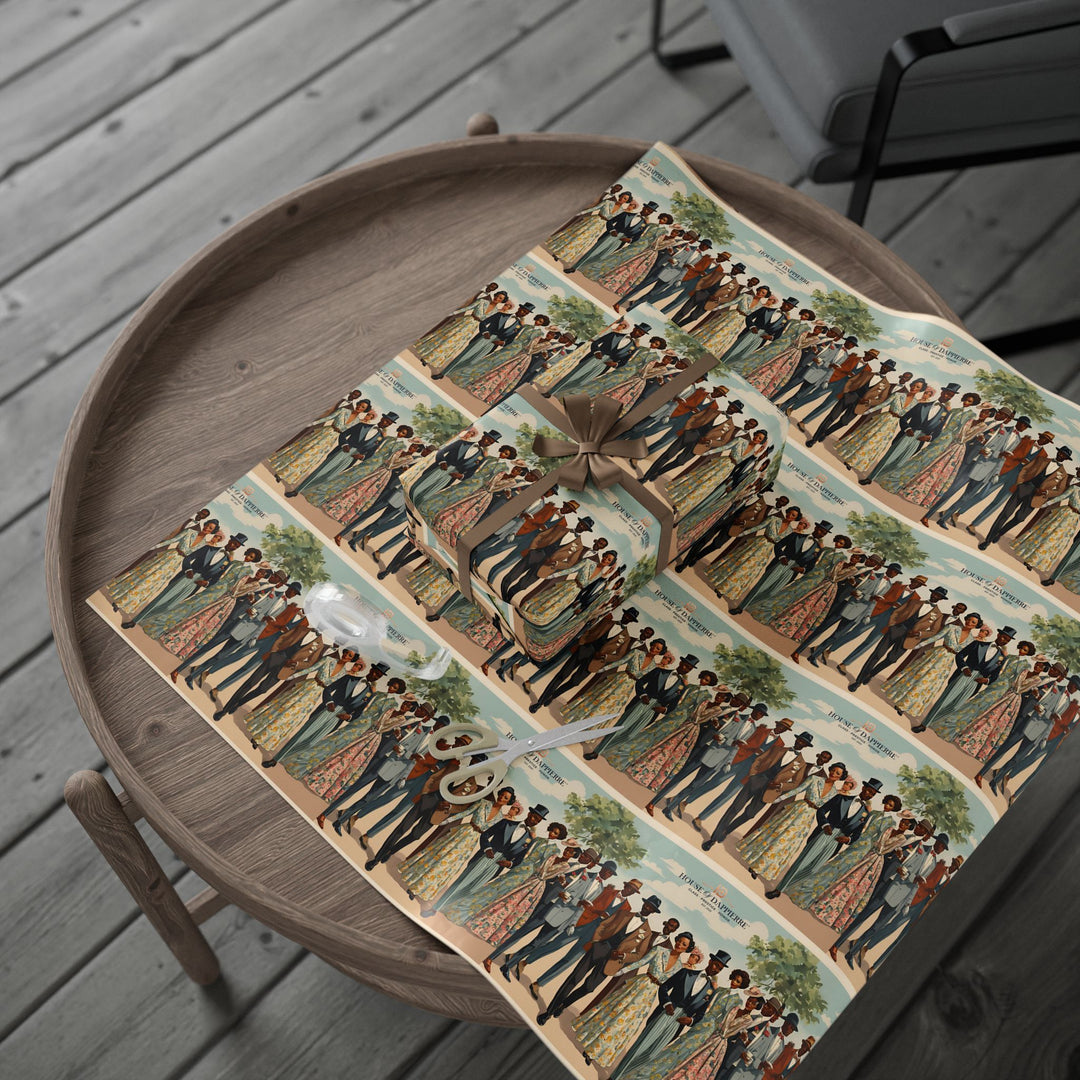 House of Dappierre EVERYDAY Retro Floral Dress Gift Wrap