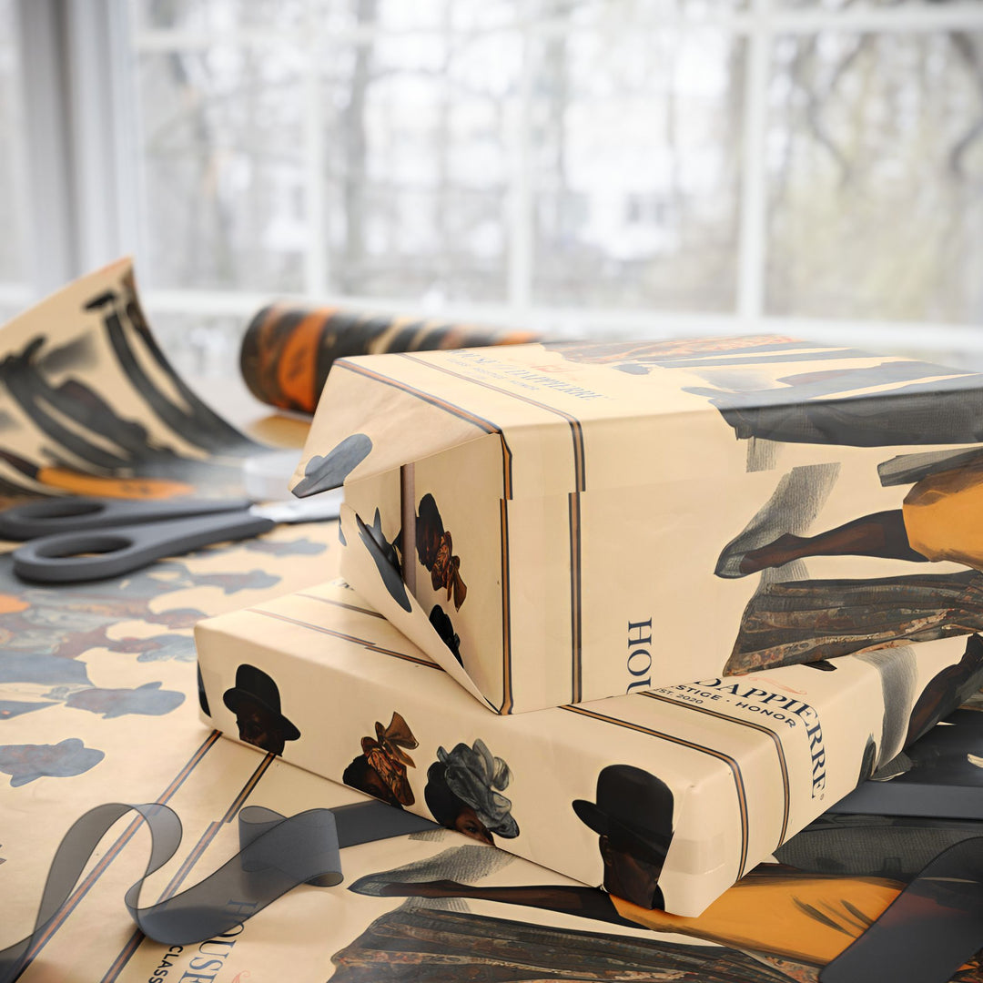 House of Dappierre EVERYDAY Abstract Marbled Gift Wrap