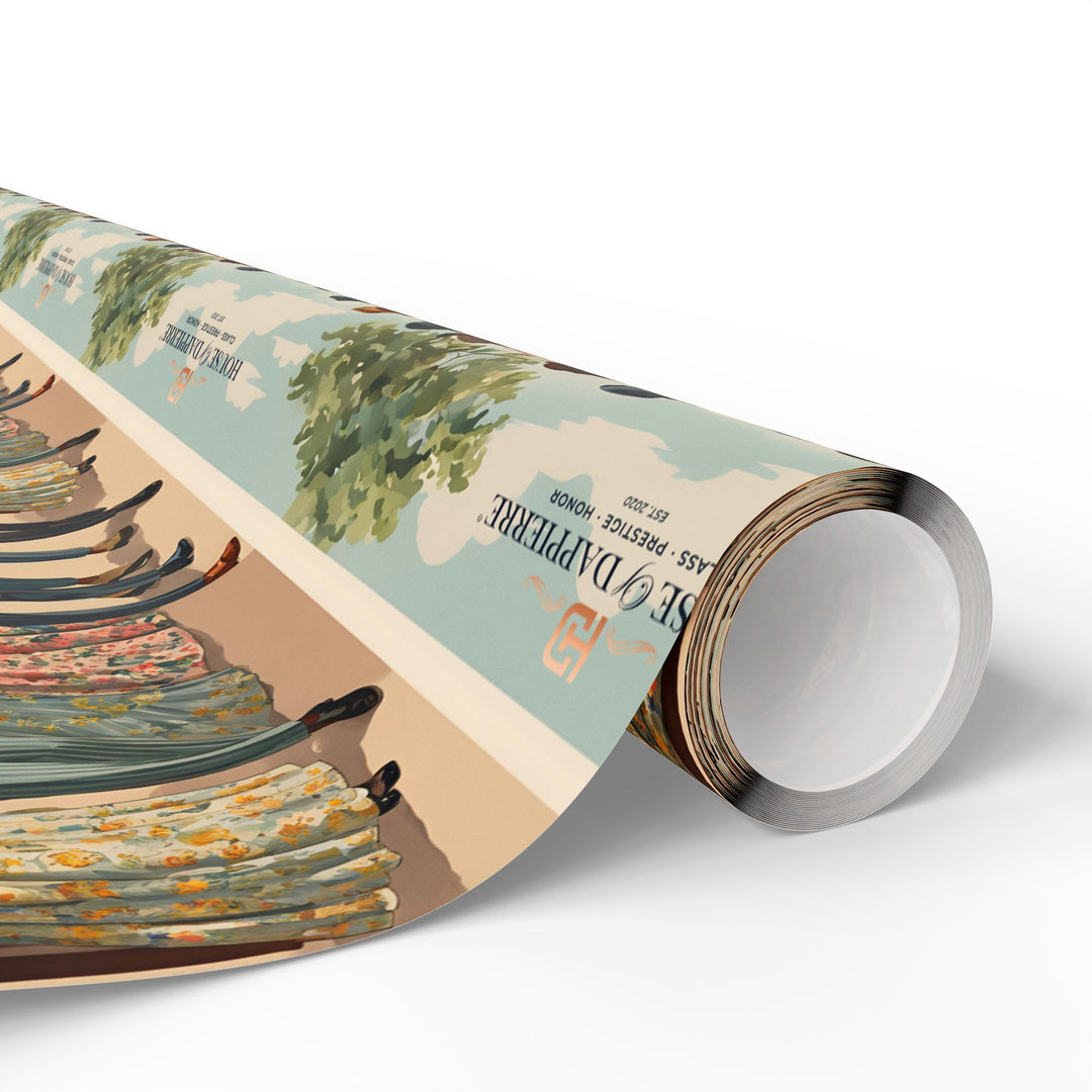 House of Dappierre EVERYDAY Retro Floral Dress Gift Wrap