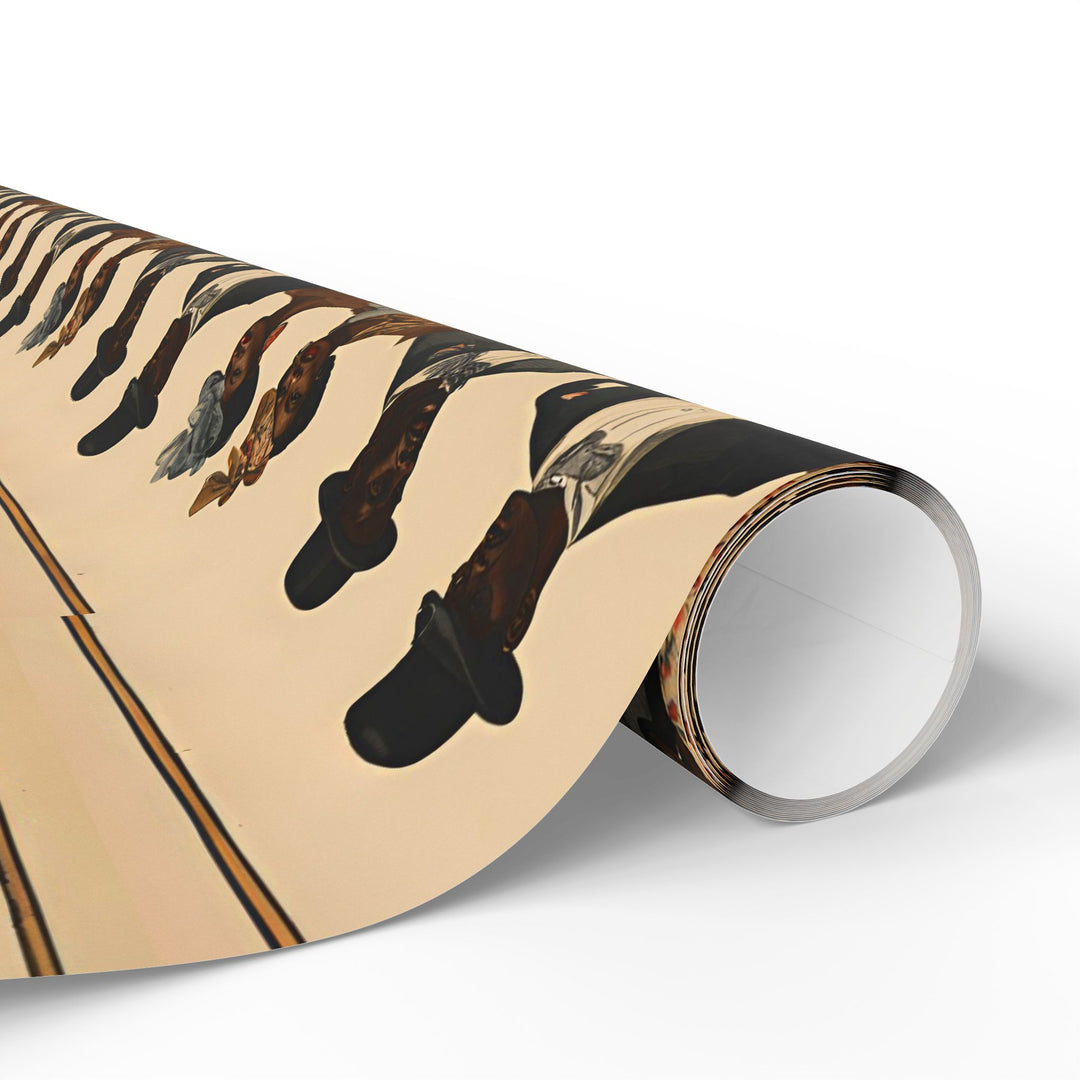 House of Dappierre EVERYDAY Abstract Marbled Gift Wrap