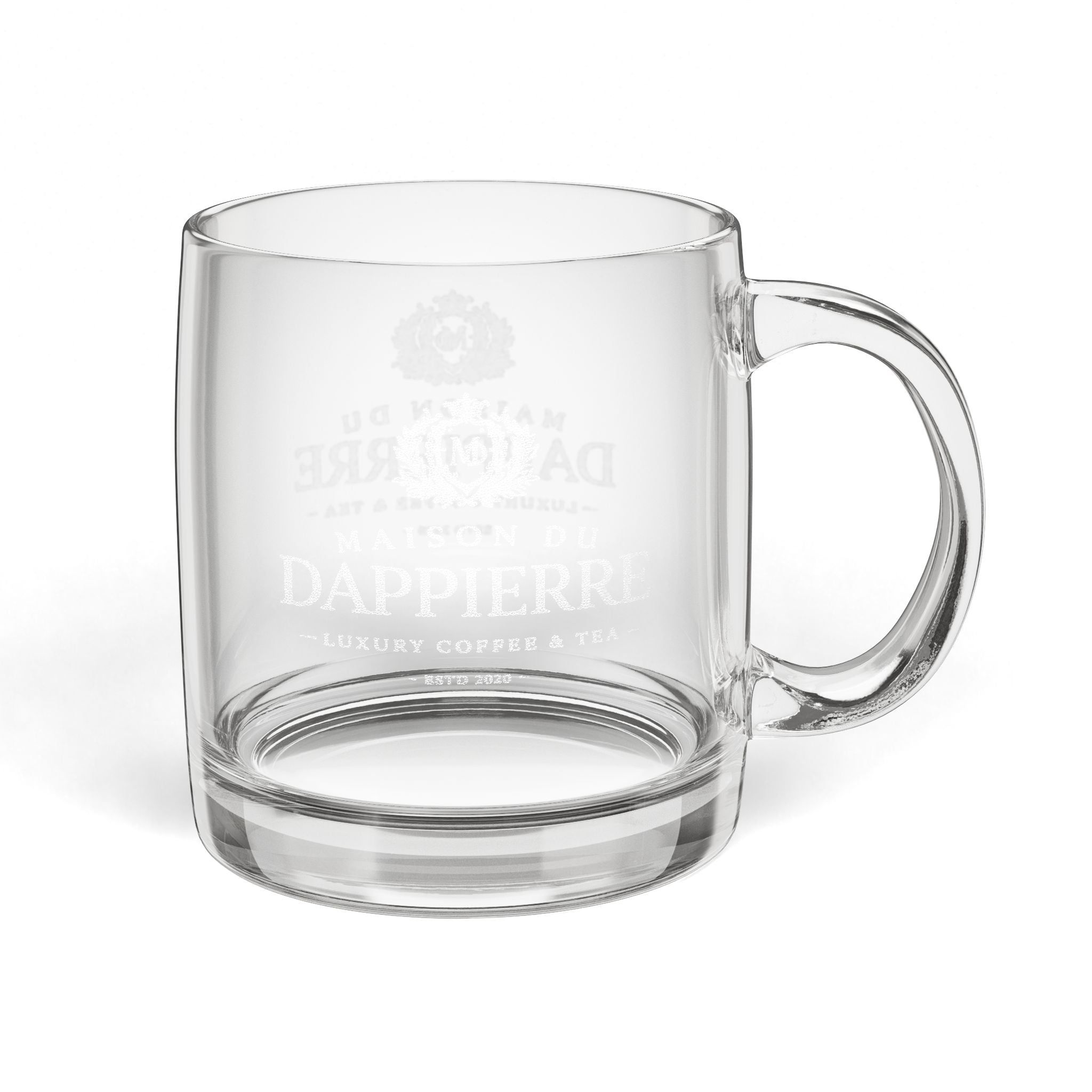 Maison Du Dappierre Glass Coffee Mug