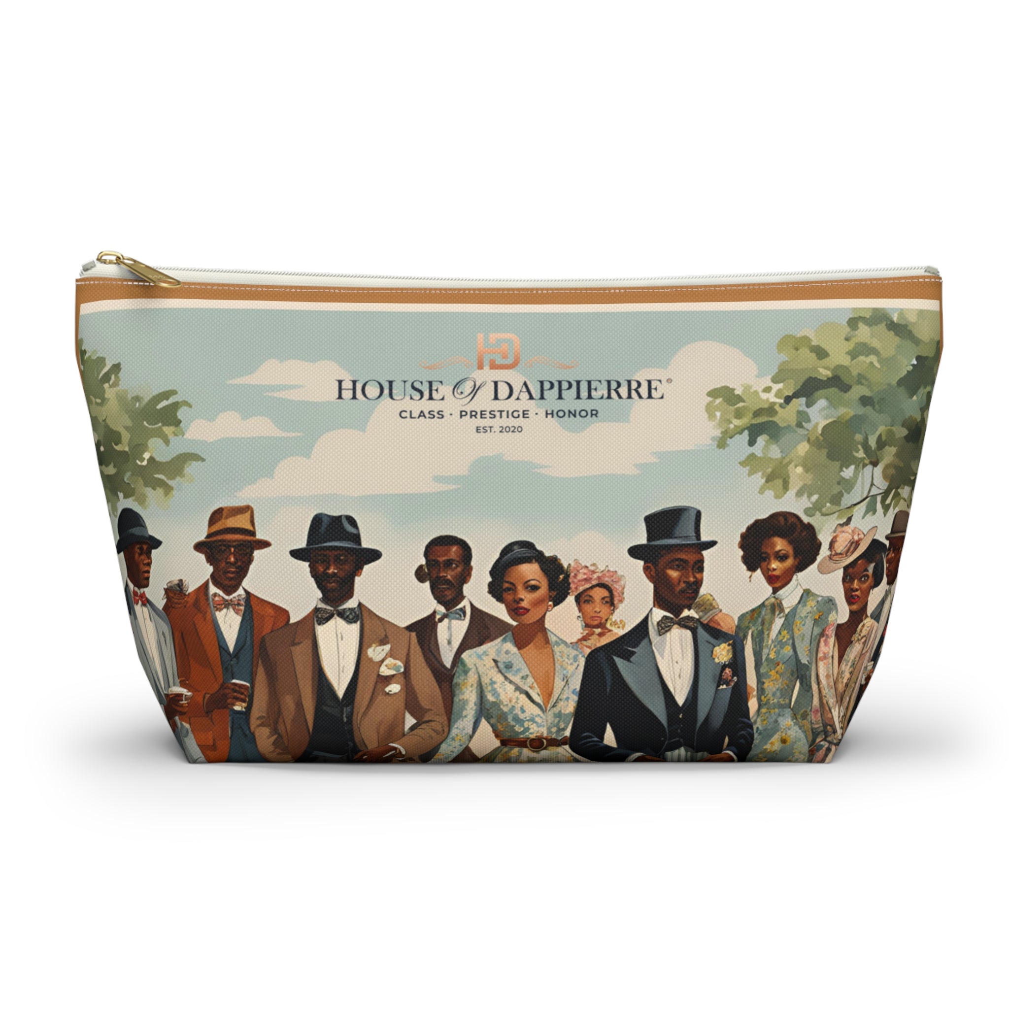 House of Dappierre Vintage Dapper Makeup Accessory Pouch