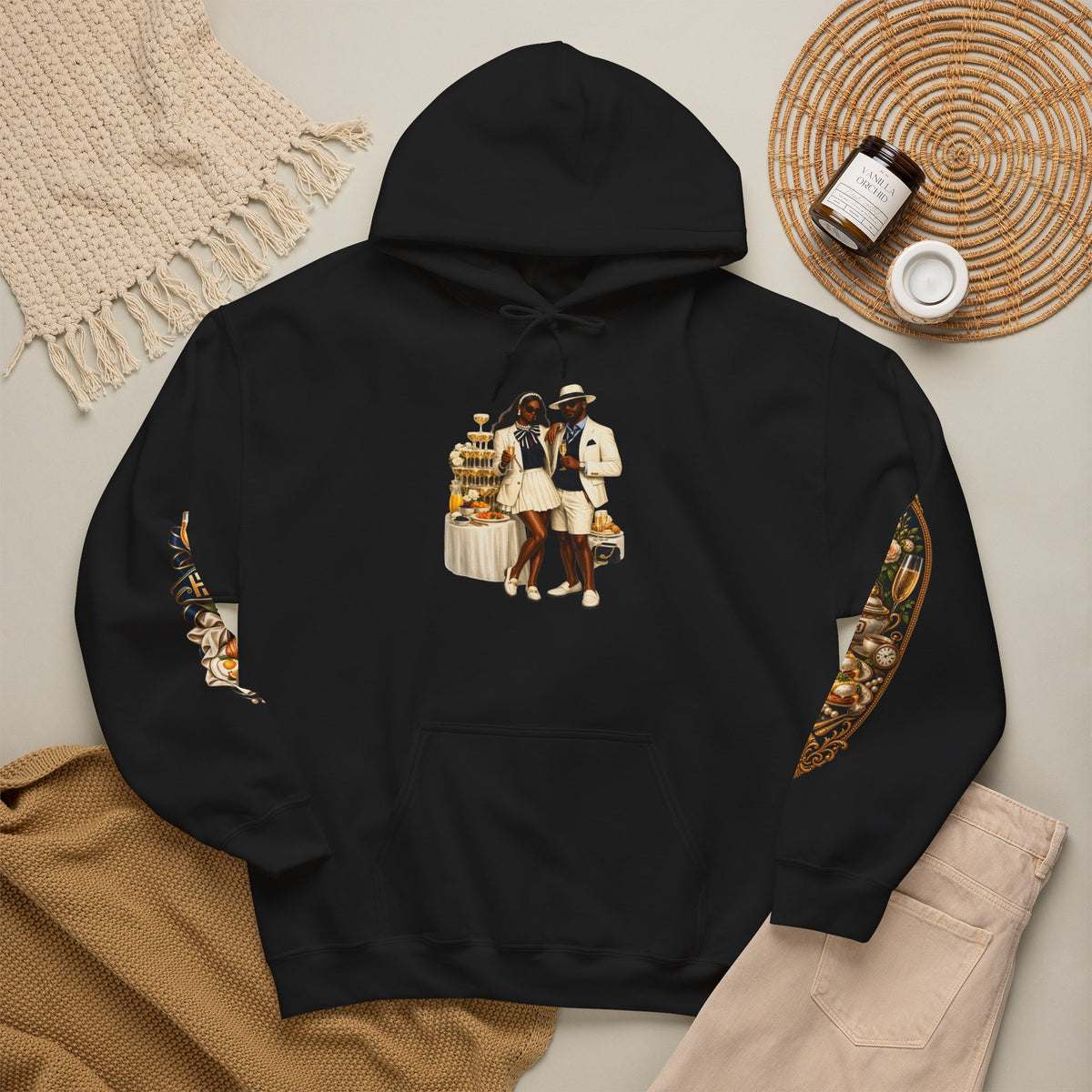 Dappierre Brunch Society Luxury Hoodie Pullover