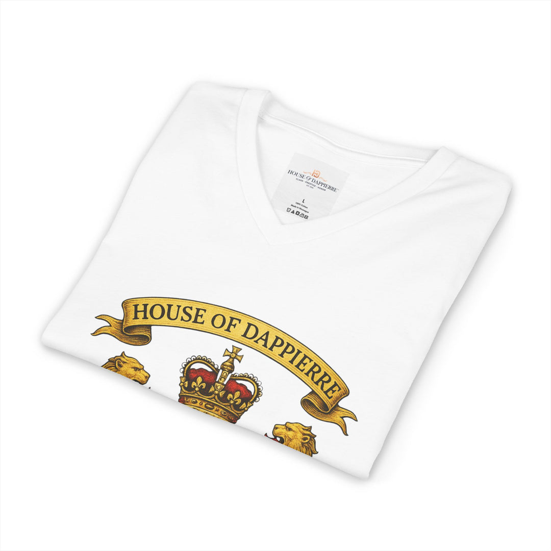 House of Dappierre University V‑Neck Tee