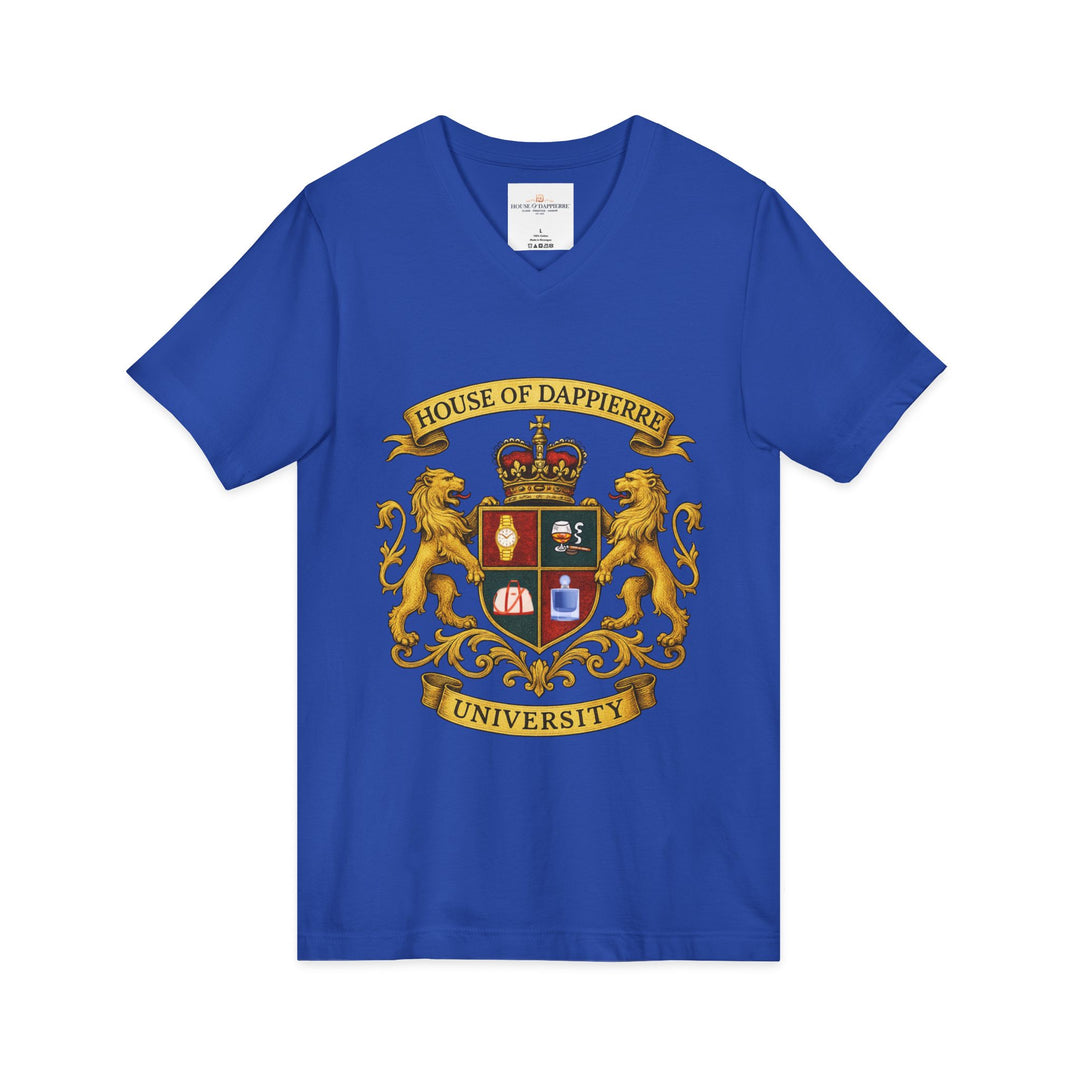 House of Dappierre University V‑Neck Tee