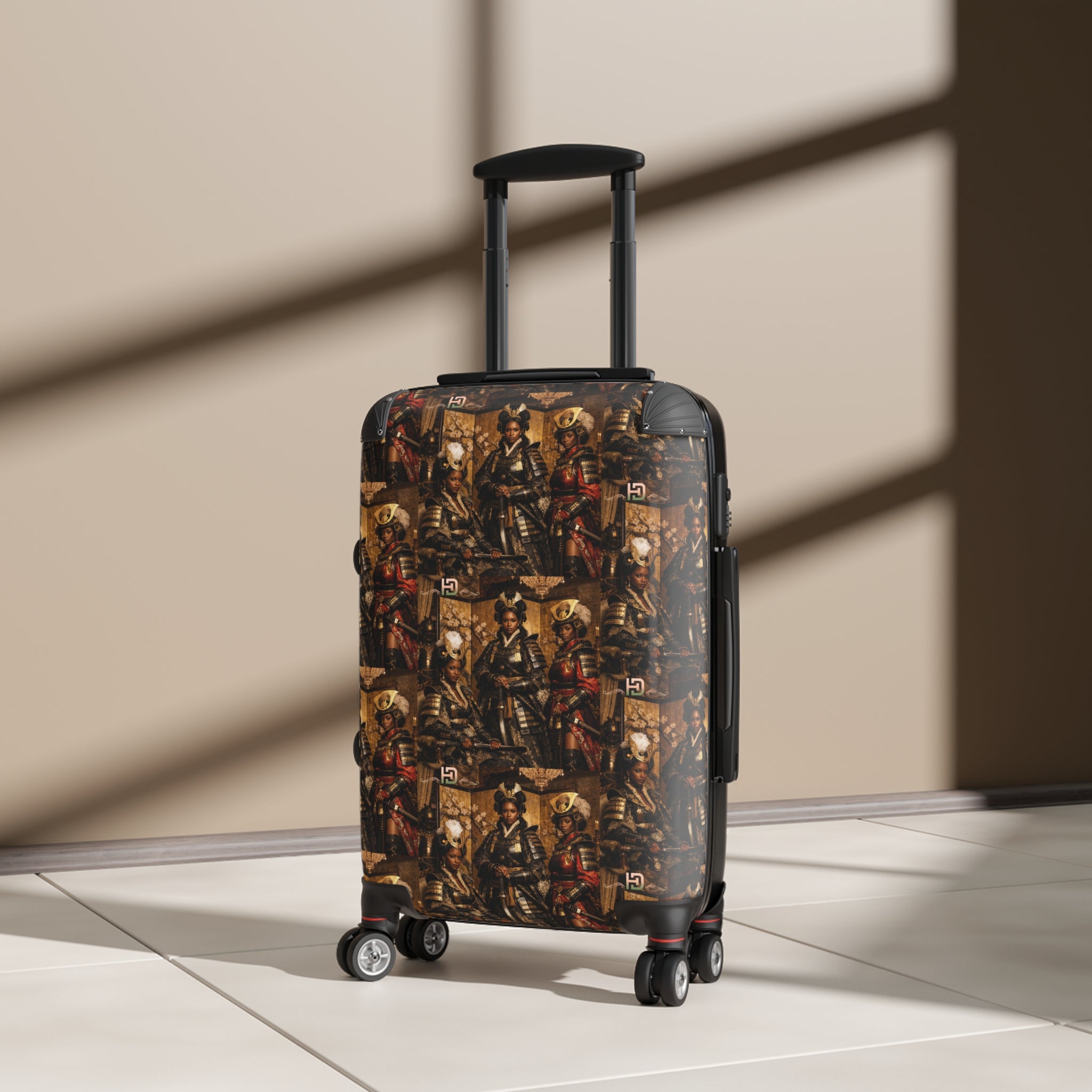 House of Dappierre EVERYDAY Collection Black Samurai Suitcase