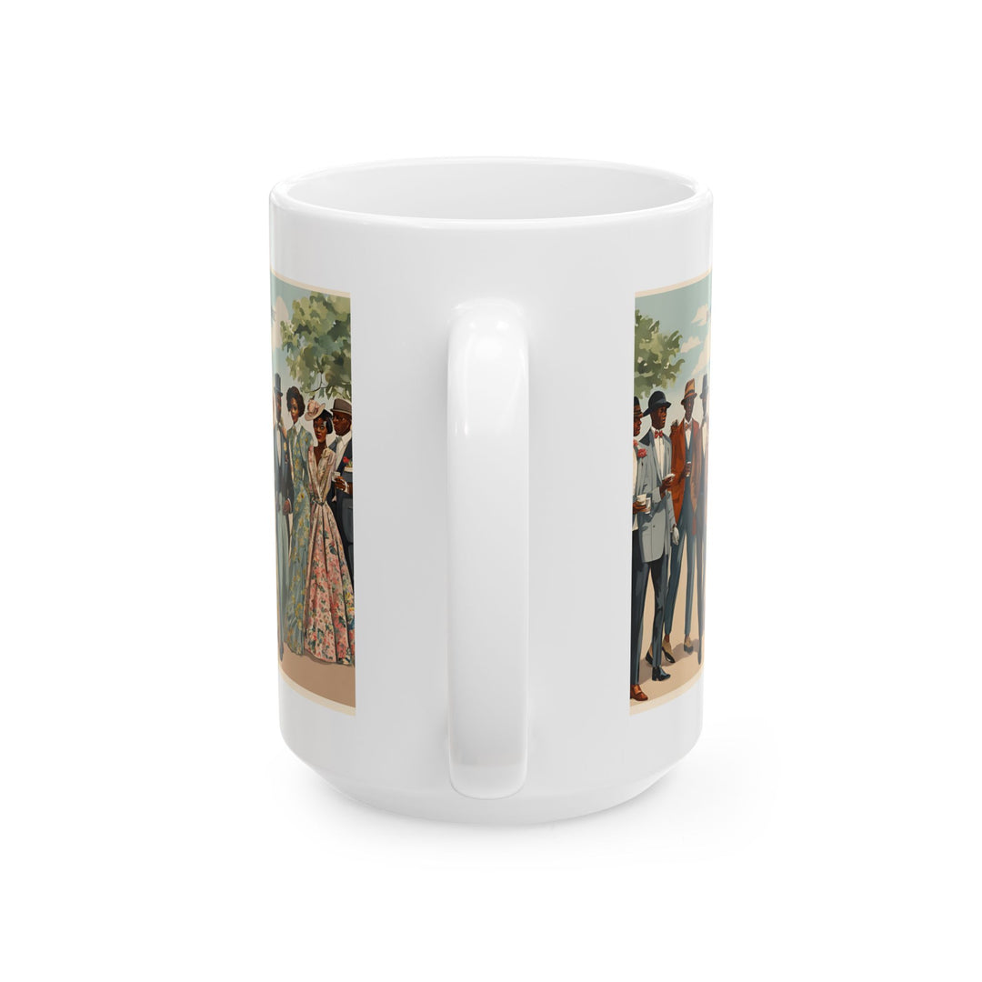 House of Dappierre EVERYDAY Collection Vintage-Inspired Ceramic Mug