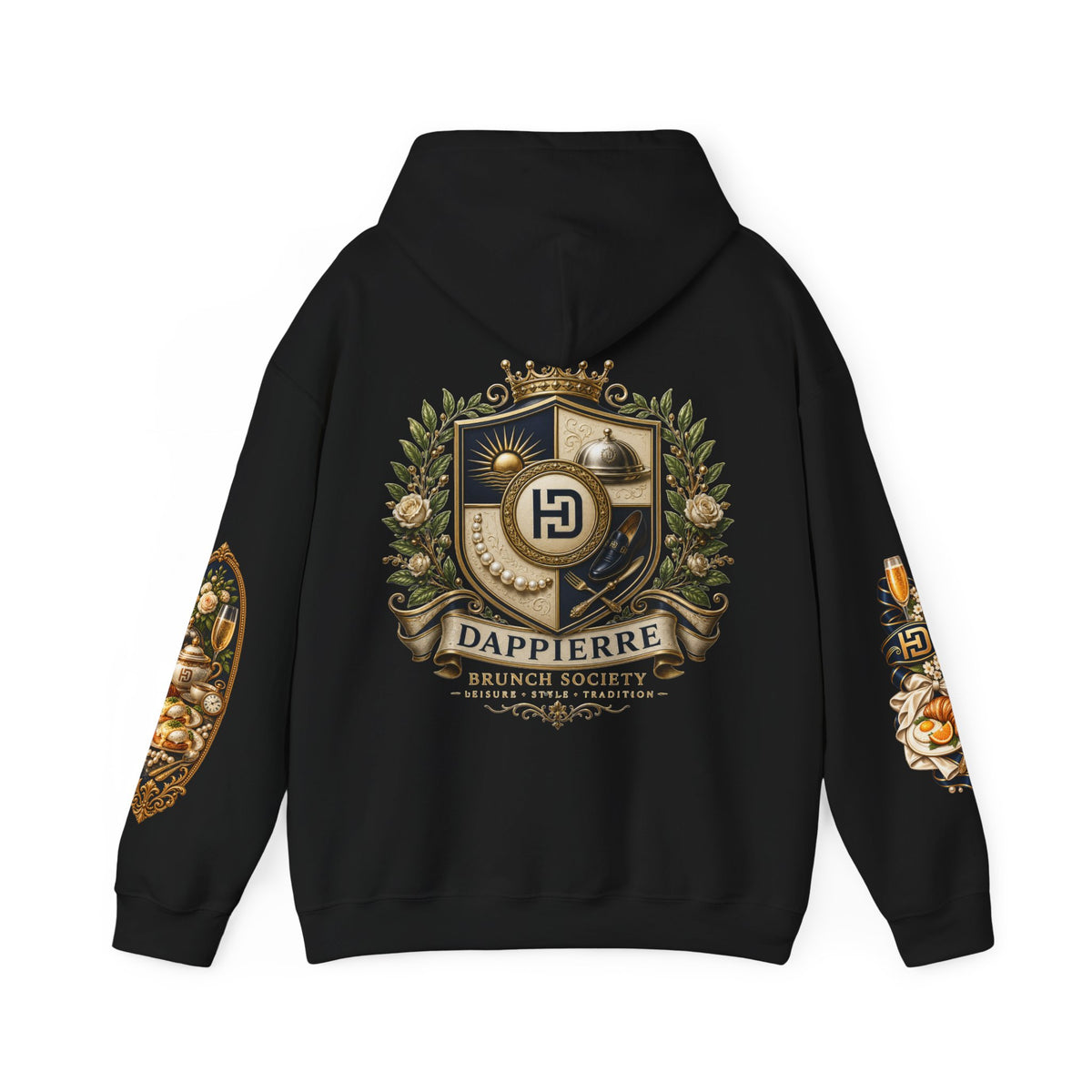 Dappierre Brunch Society Luxury Hoodie Pullover