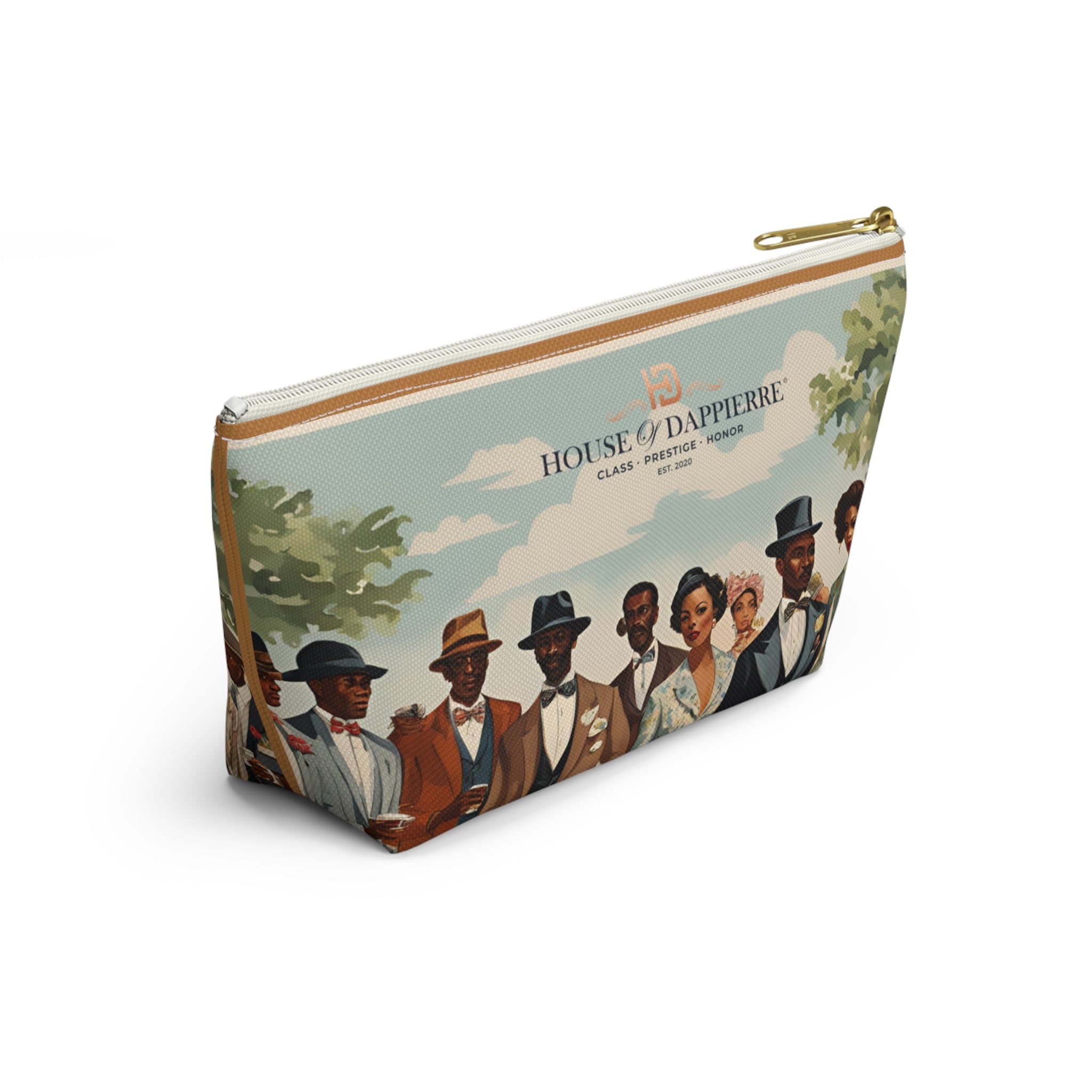 House of Dappierre Vintage Dapper Makeup Accessory Pouch