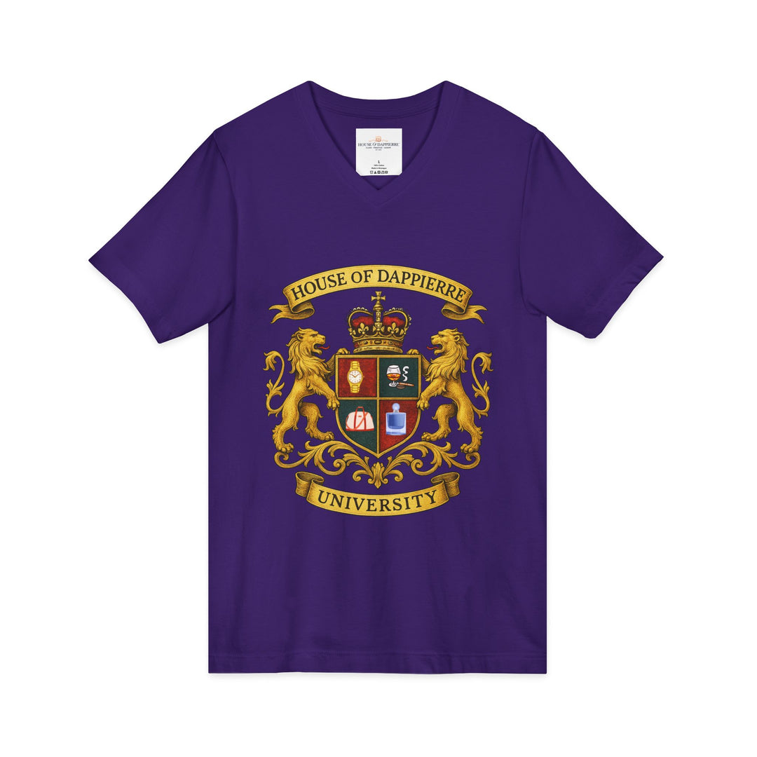 House of Dappierre University V‑Neck Tee