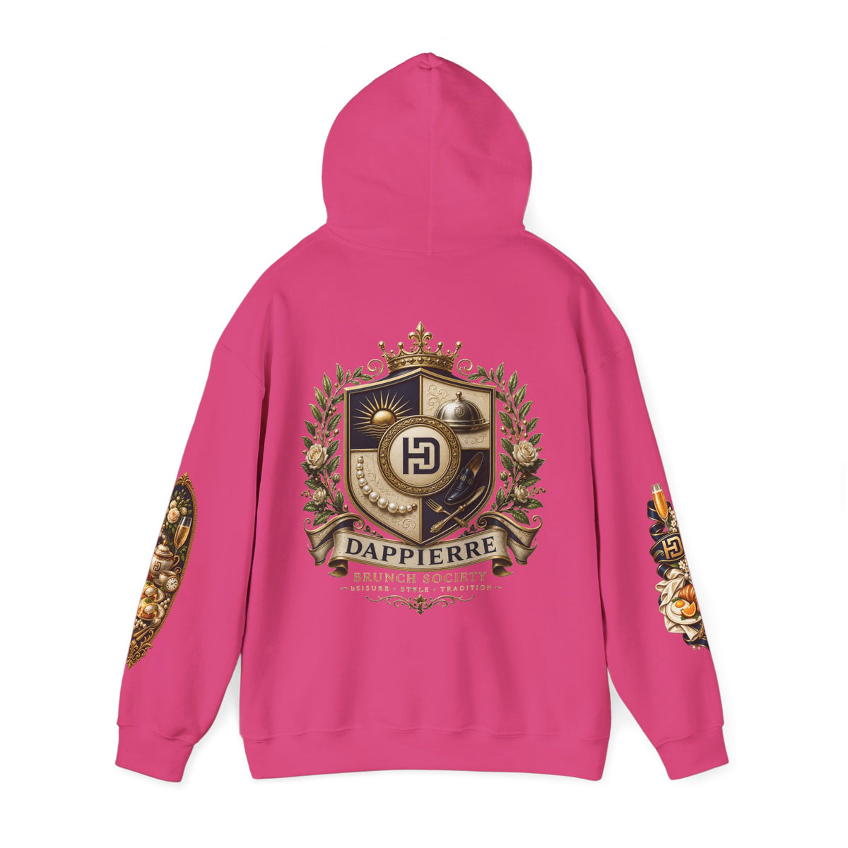 Dappierre Brunch Society Luxury Hoodie Pullover