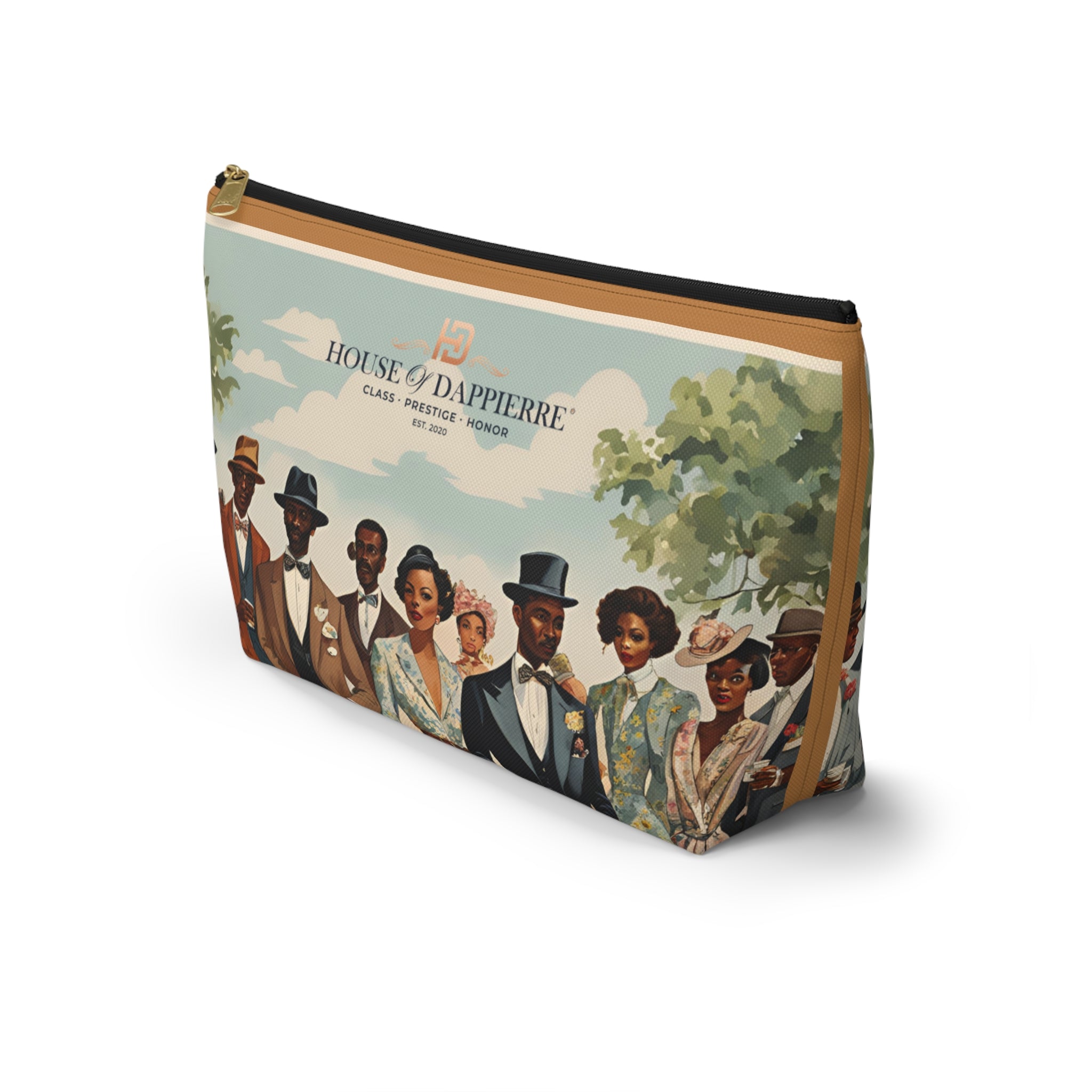 House of Dappierre Vintage Dapper Makeup Accessory Pouch