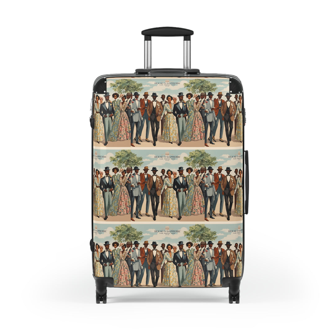 House of Dappierre EVERYDAY Collection Vintage-Inspired Travel Suitcase with Historical Design