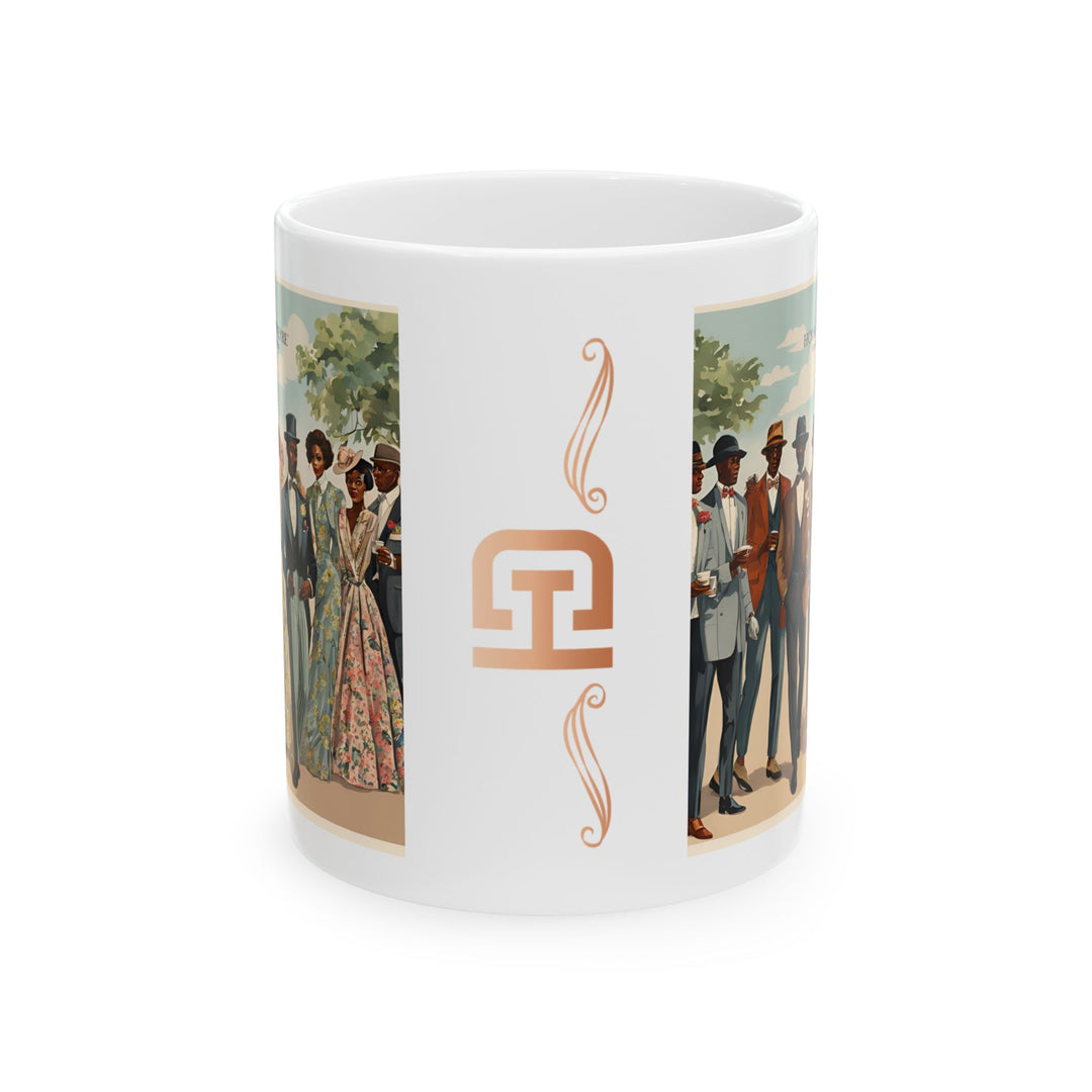 House of Dappierre EVERYDAY Collection Vintage-Inspired Ceramic Mug