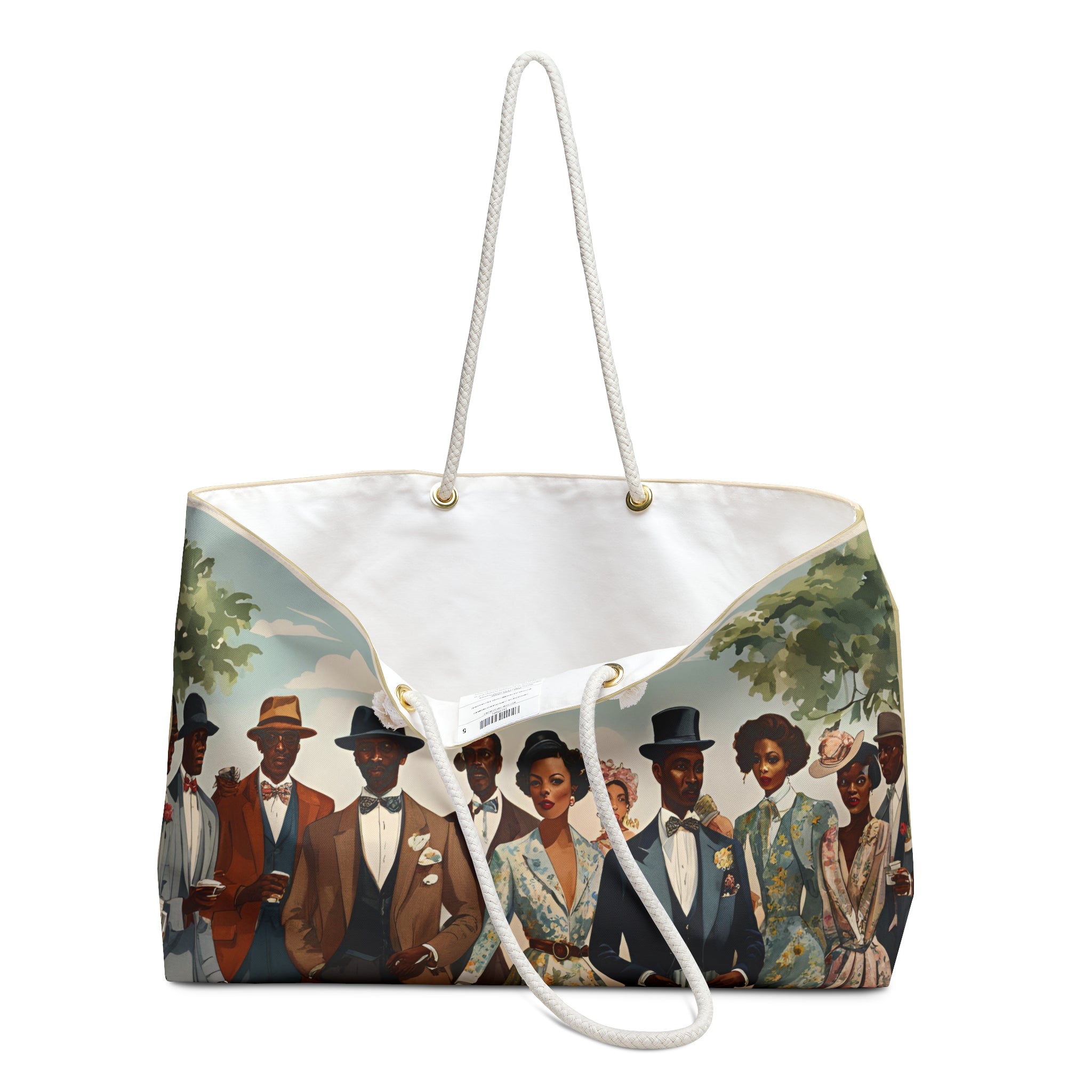 House of Dapierre Melanin Vintage Weekender Bag