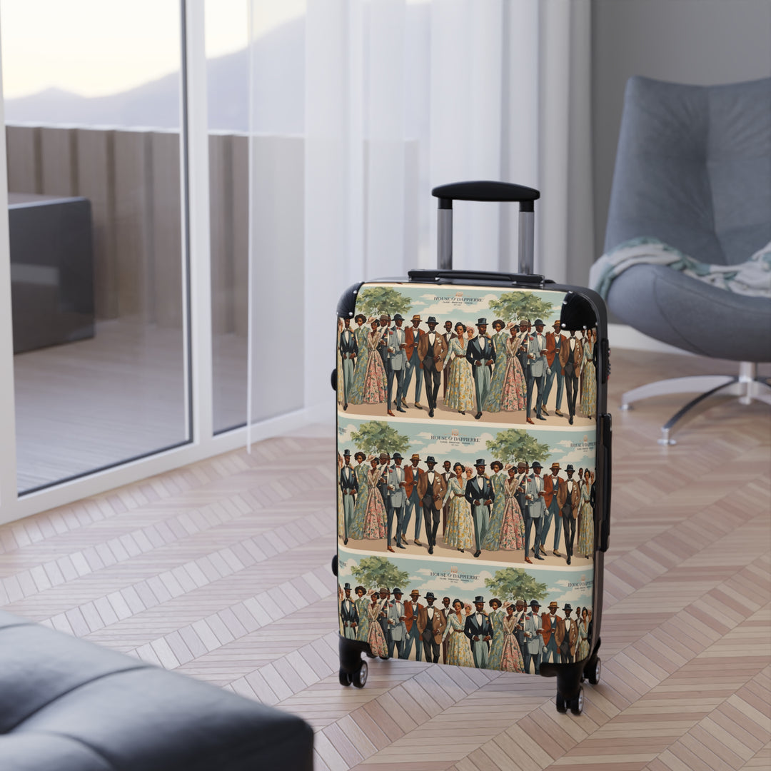 House of Dappierre EVERYDAY Collection Vintage-Inspired Travel Suitcase with Historical Design