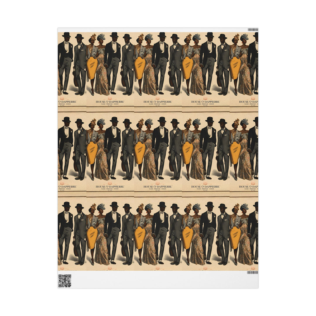 House of Dappierre EVERYDAY Abstract Marbled Gift Wrap