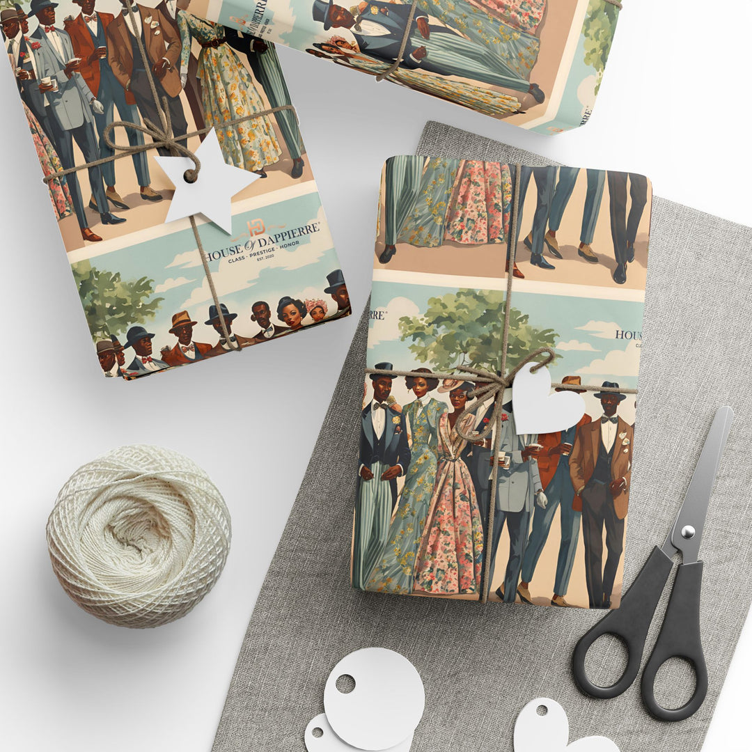 House of Dappierre EVERYDAY Retro Floral Dress Gift Wrap