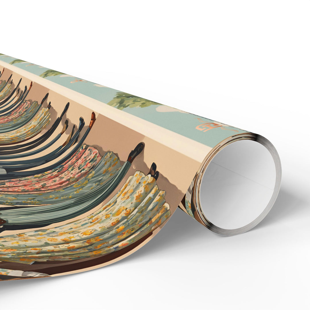 House of Dappierre EVERYDAY Retro Floral Dress Gift Wrap