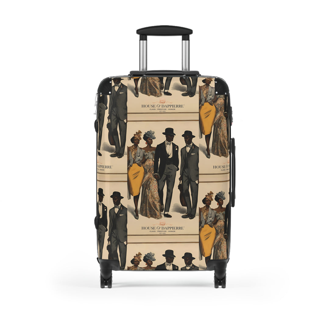 House of Dappierre EVERYDAY Collection Vintage-Inspired Travel Suitcase with Historical Design Volume II