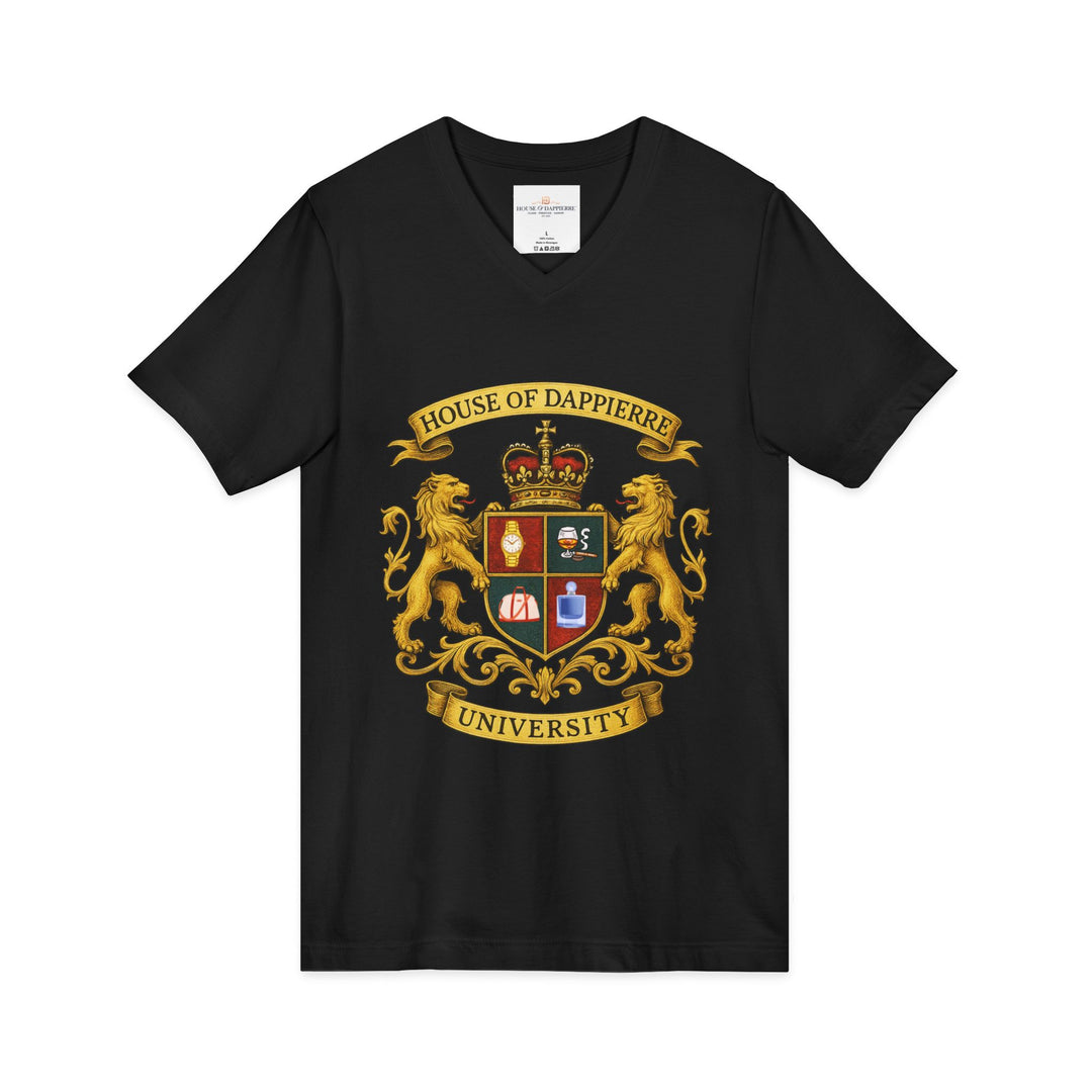 House of Dappierre University V‑Neck Tee