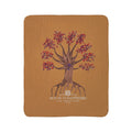 House of Dappierre HTG Tree Sherpa Blanket