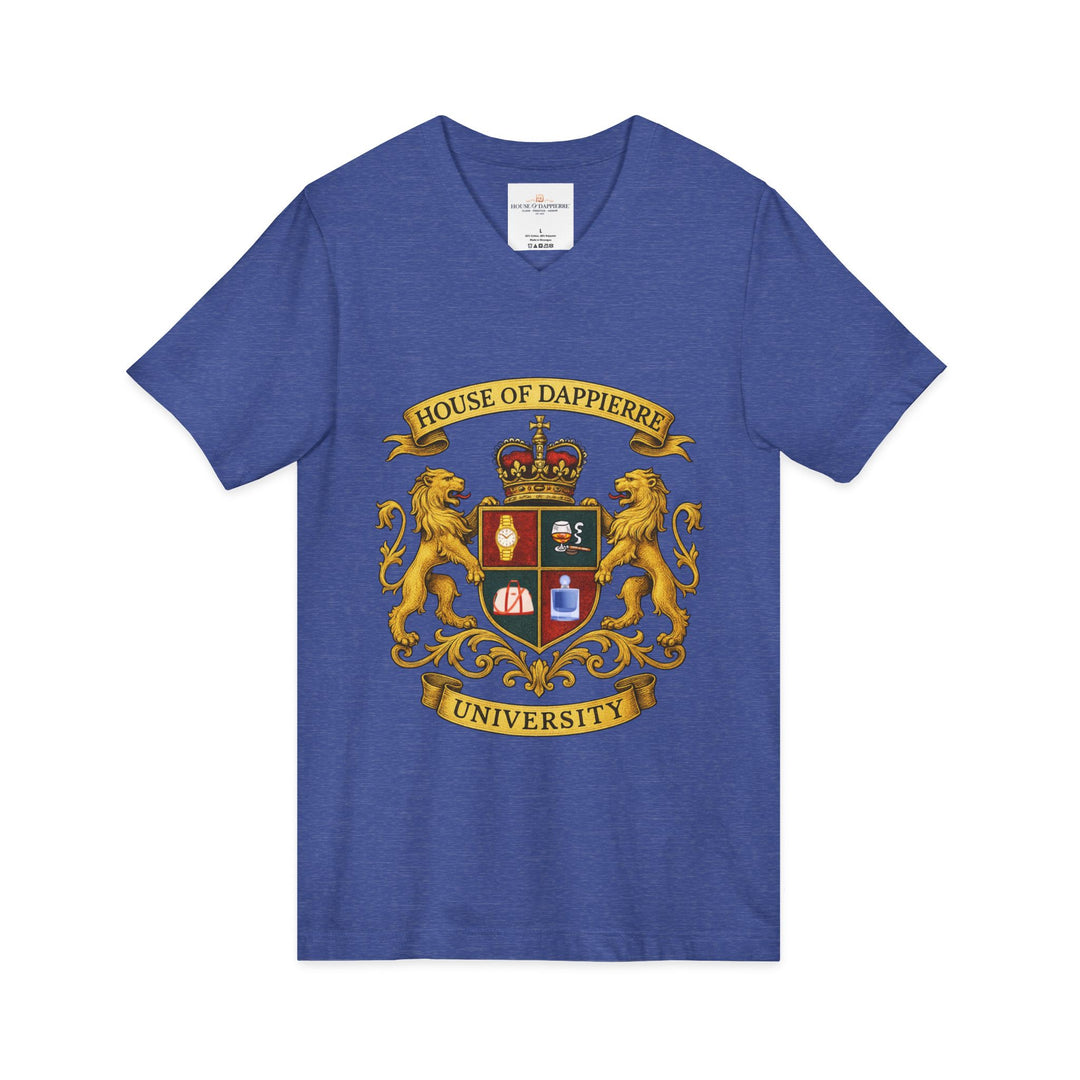 House of Dappierre University V‑Neck Tee