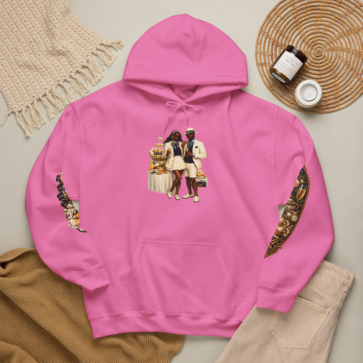 Dappierre Brunch Society Luxury Hoodie Pullover