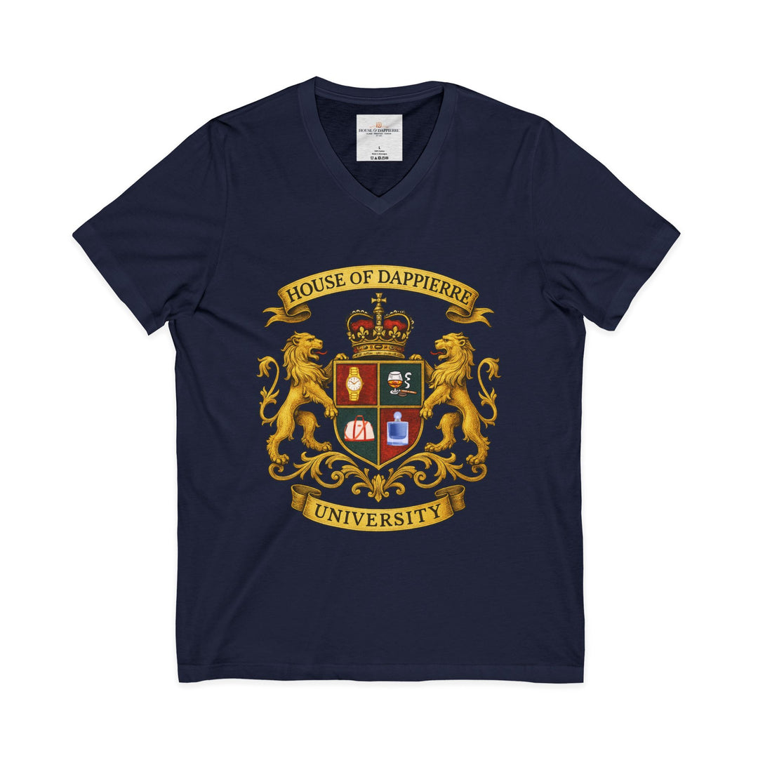House of Dappierre University V‑Neck Tee
