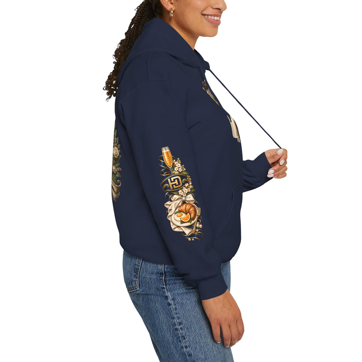 Dappierre Brunch Society Luxury Hoodie Pullover