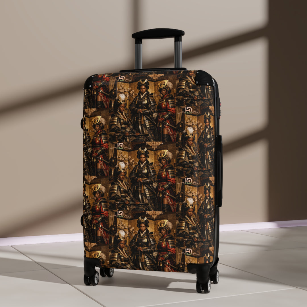 House of Dappierre EVERYDAY Collection Black Samurai Suitcase