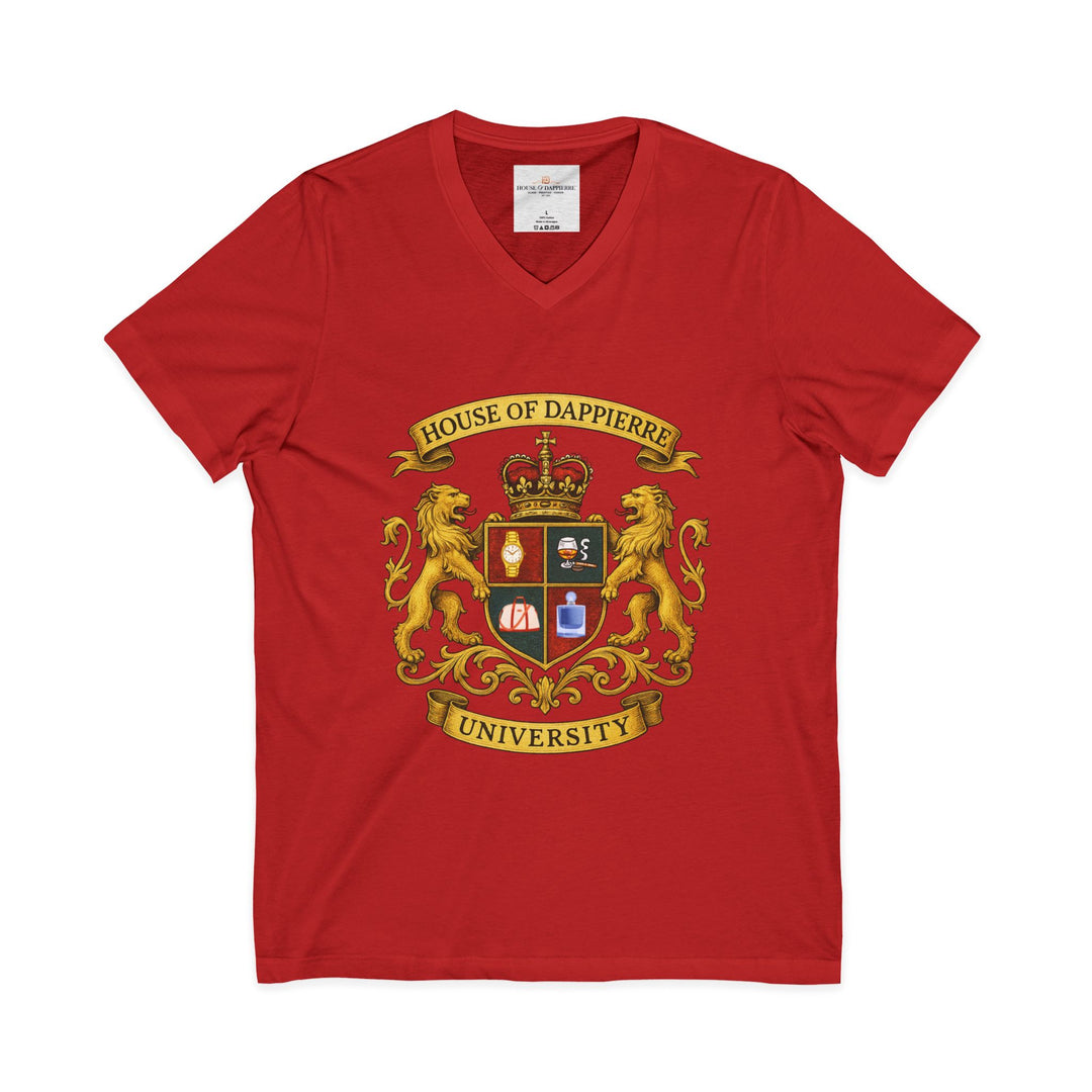 House of Dappierre University V‑Neck Tee