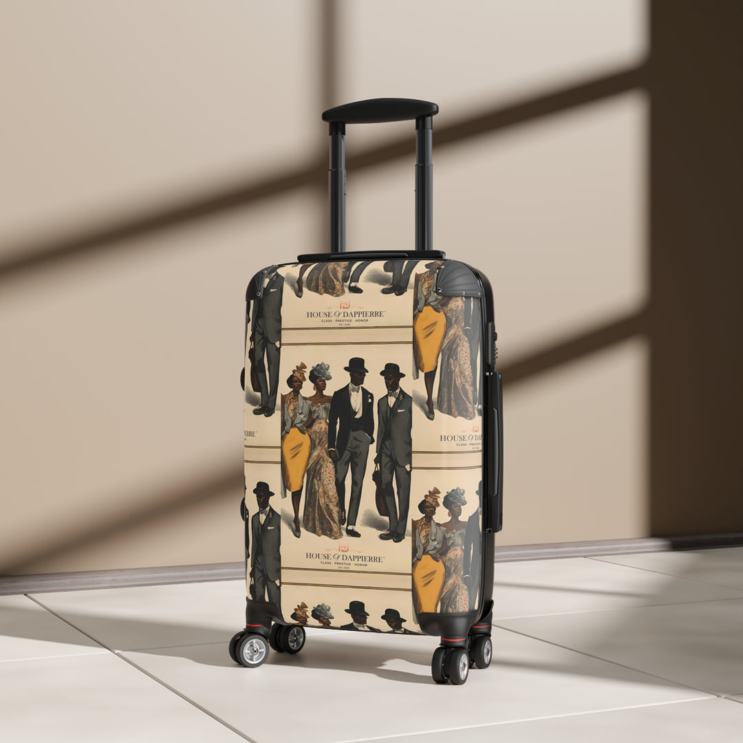 House of Dappierre EVERYDAY Collection Vintage-Inspired Travel Suitcase with Historical Design Volume II