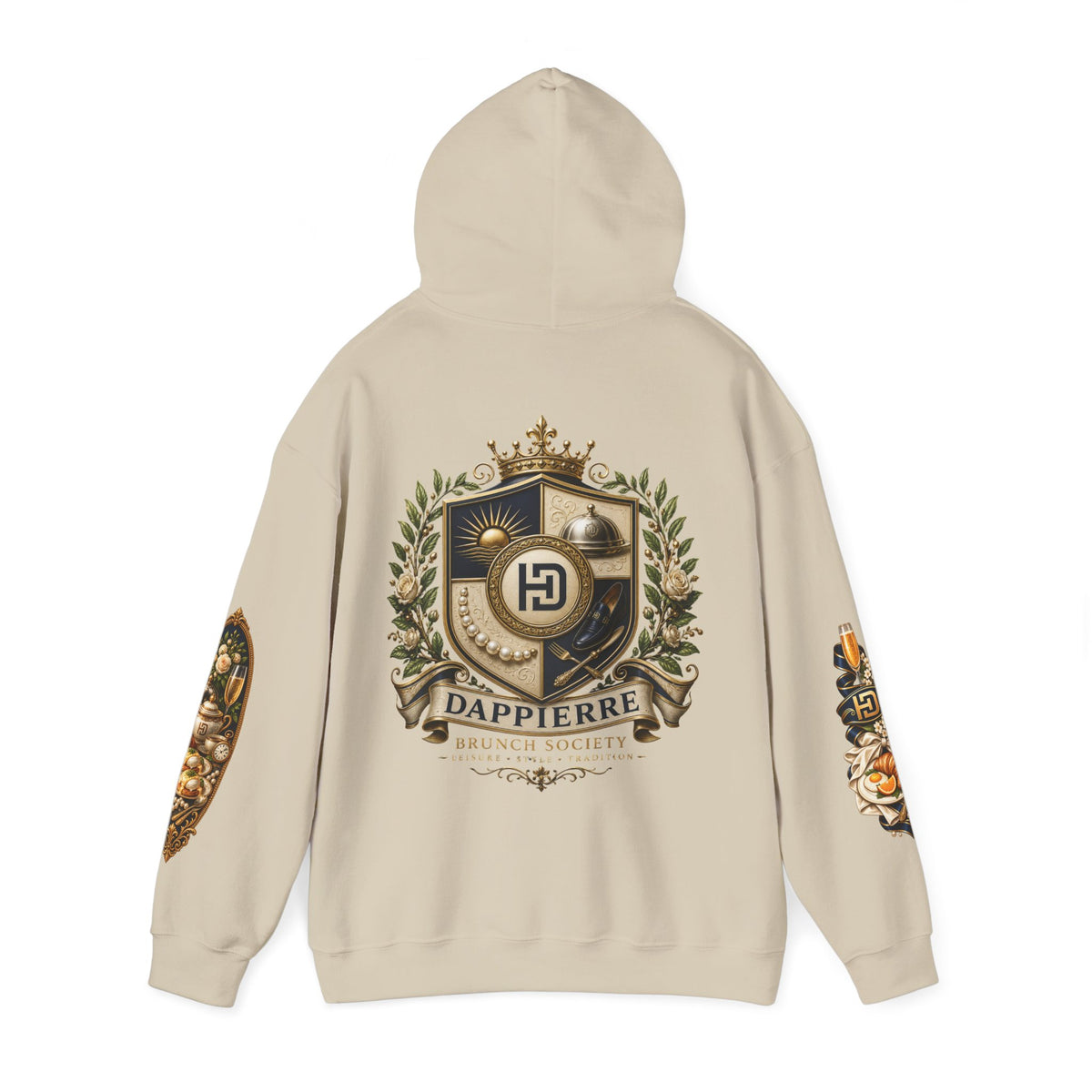 Dappierre Brunch Society Luxury Hoodie Pullover