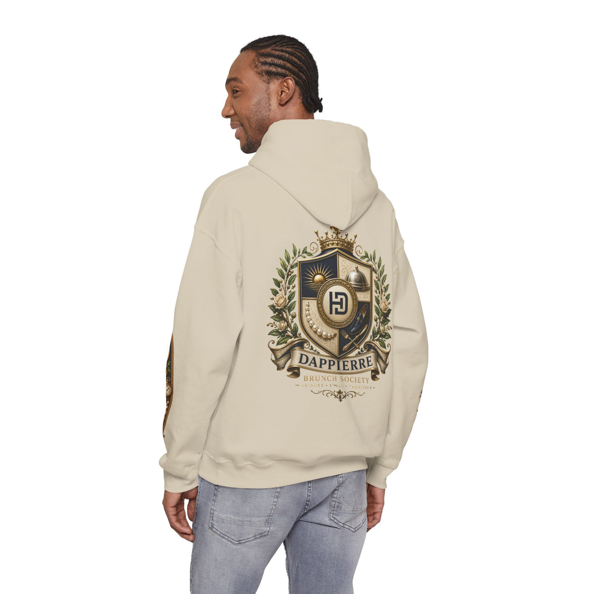 Dappierre Brunch Society Luxury Hoodie Pullover