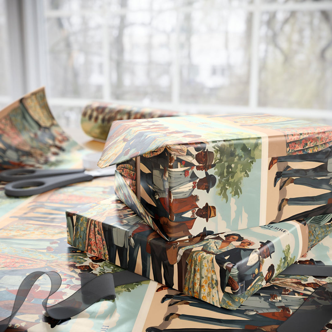 House of Dappierre EVERYDAY Retro Floral Dress Gift Wrap