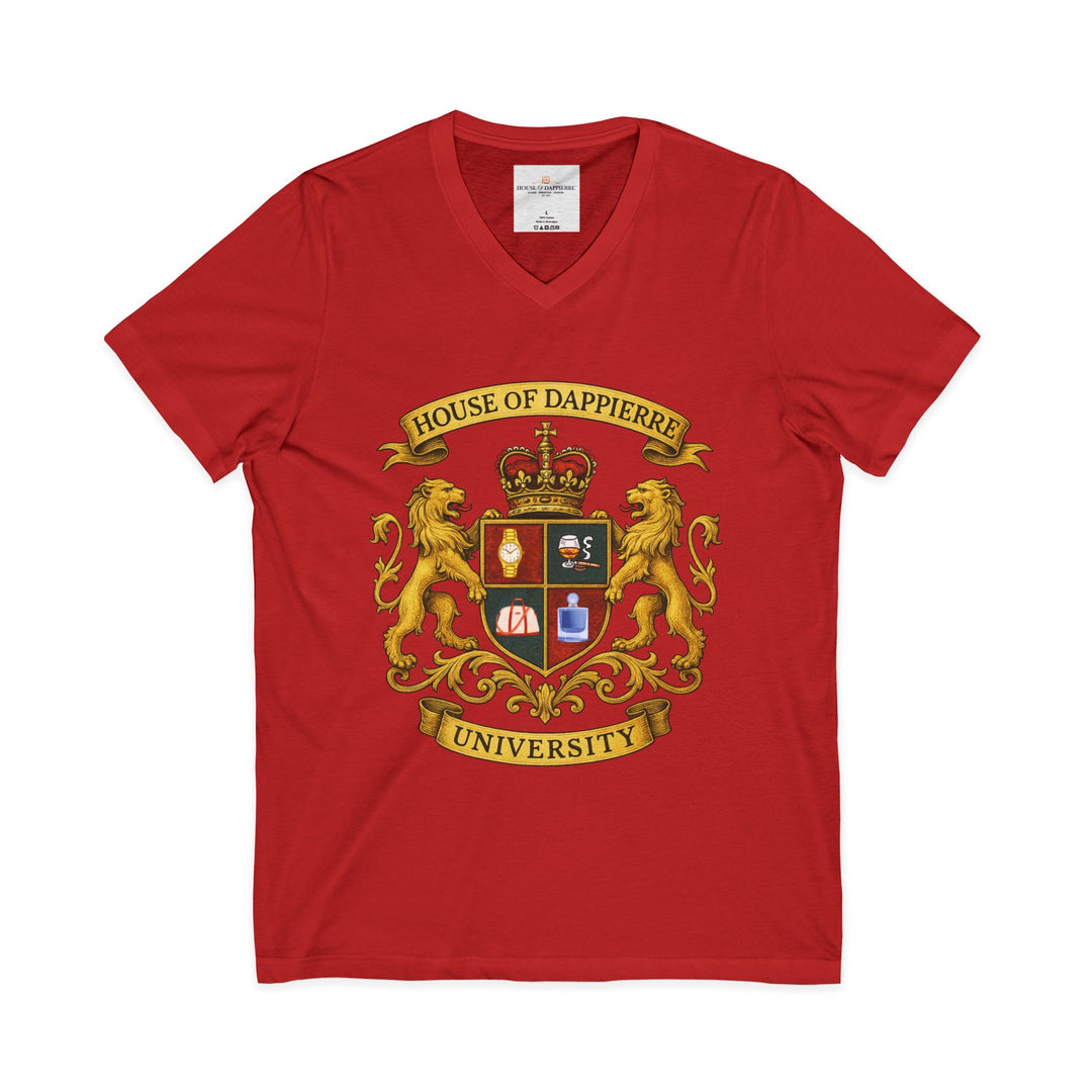 House of Dappierre University V‑Neck Tee