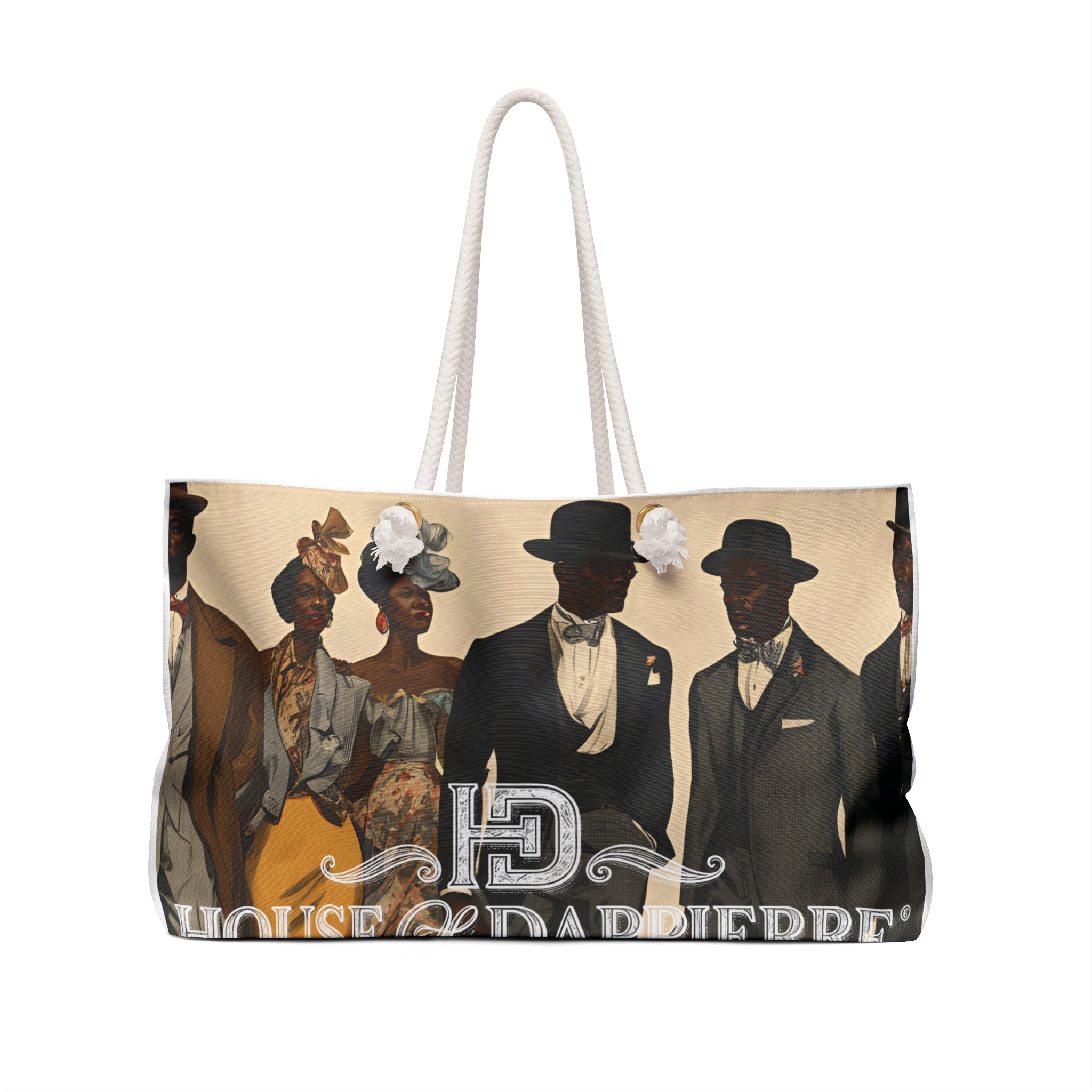 House of Dappierre Vintage Dapper Weekender Bag