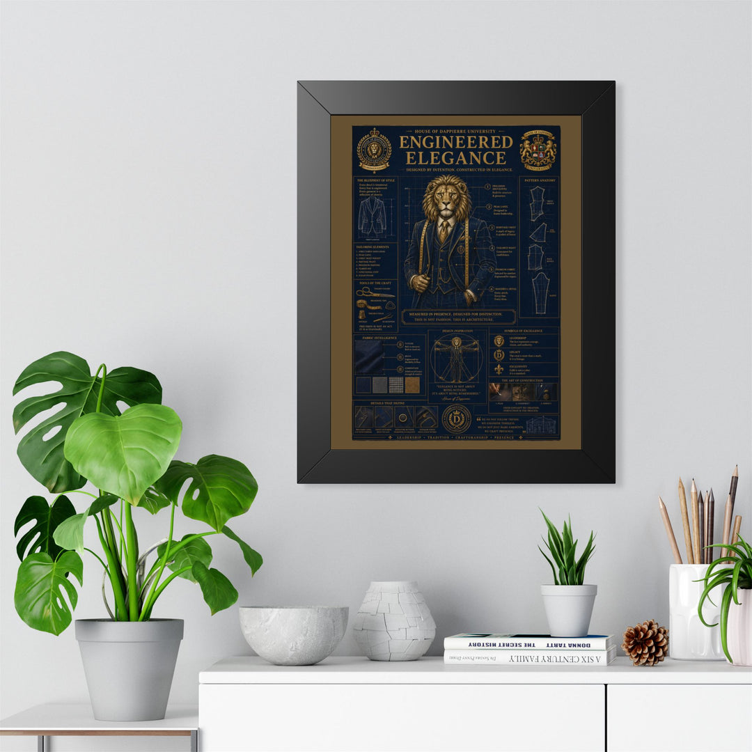House of Dappierre University Lion Gentleman's Tailoring Blueprint