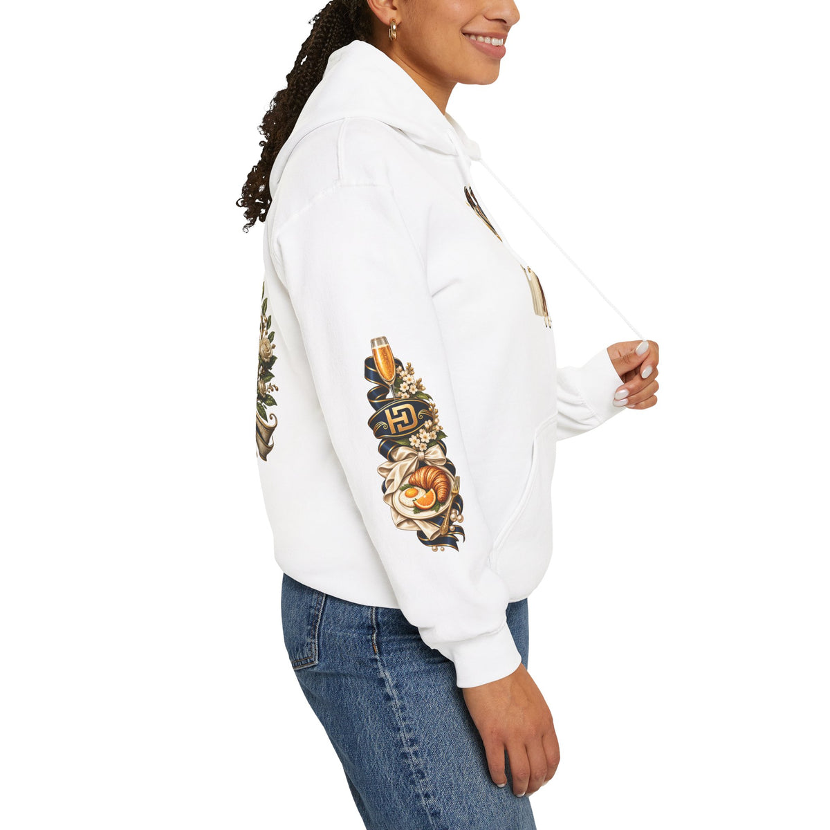 Dappierre Brunch Society Luxury Hoodie Pullover