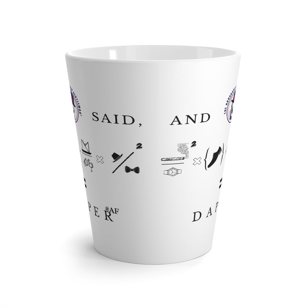 House of Dappierre Everyday Collection Latte Mug - Coffee Lover's Dream Drinkware